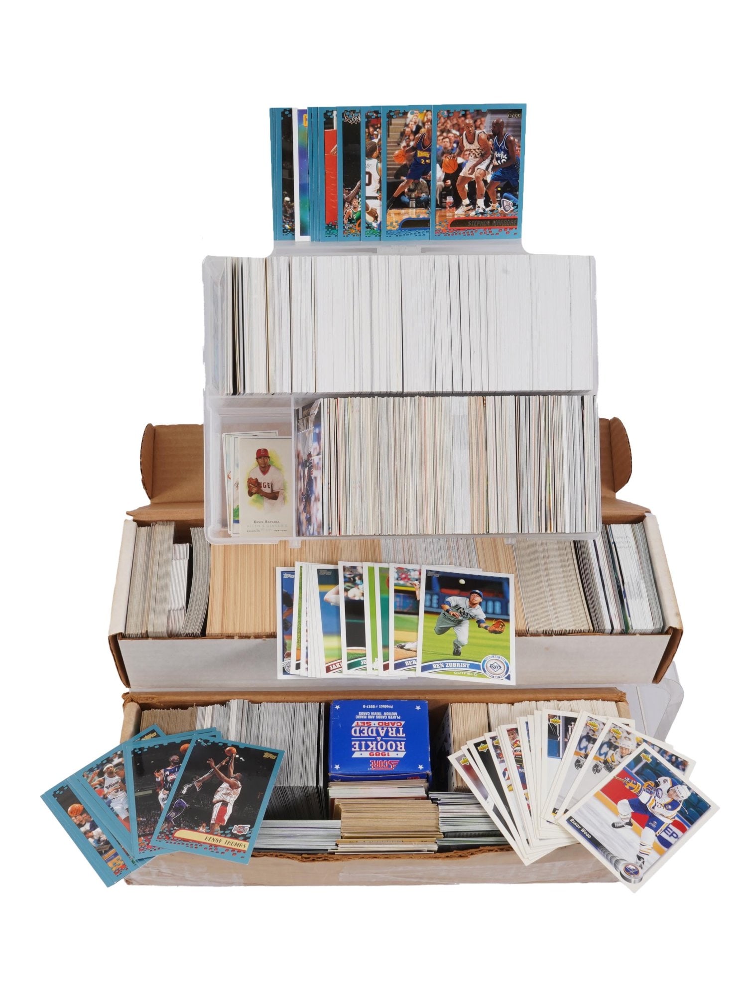 COLLECTION OF AMERICAN ASSORTED SPORTS TRADING CARDS (1 of 5)