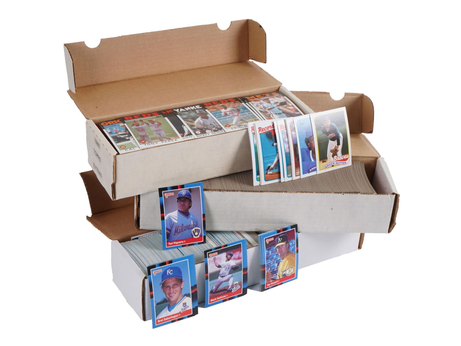 LARGE COLLECTION OF AMERICAN BASEBALL CARDS (1 of 2)