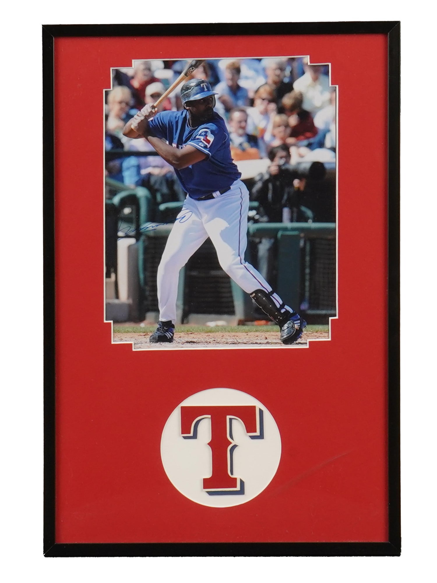 MLB TEXAS RANGERS PHOTOGRAPH AUTOGRAPHED BY PLAYER (1 of 4)