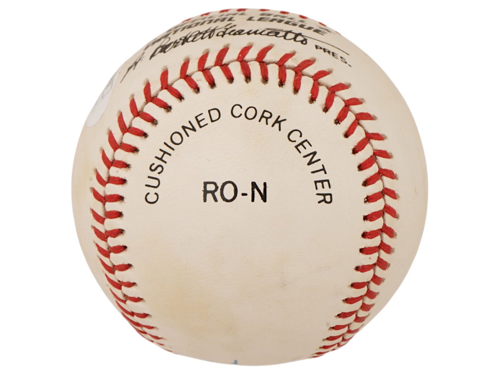 WARREN SPAHN AUTOGRAPHED BASEBALL JSA AUTH - 3