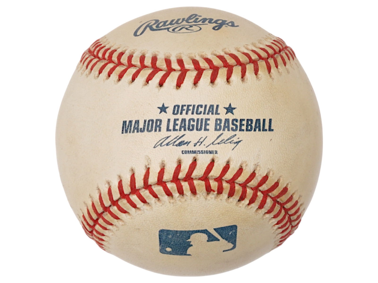 AUTOGRAPHED MLB BASEBALL IN DISPLAY CASE - 2