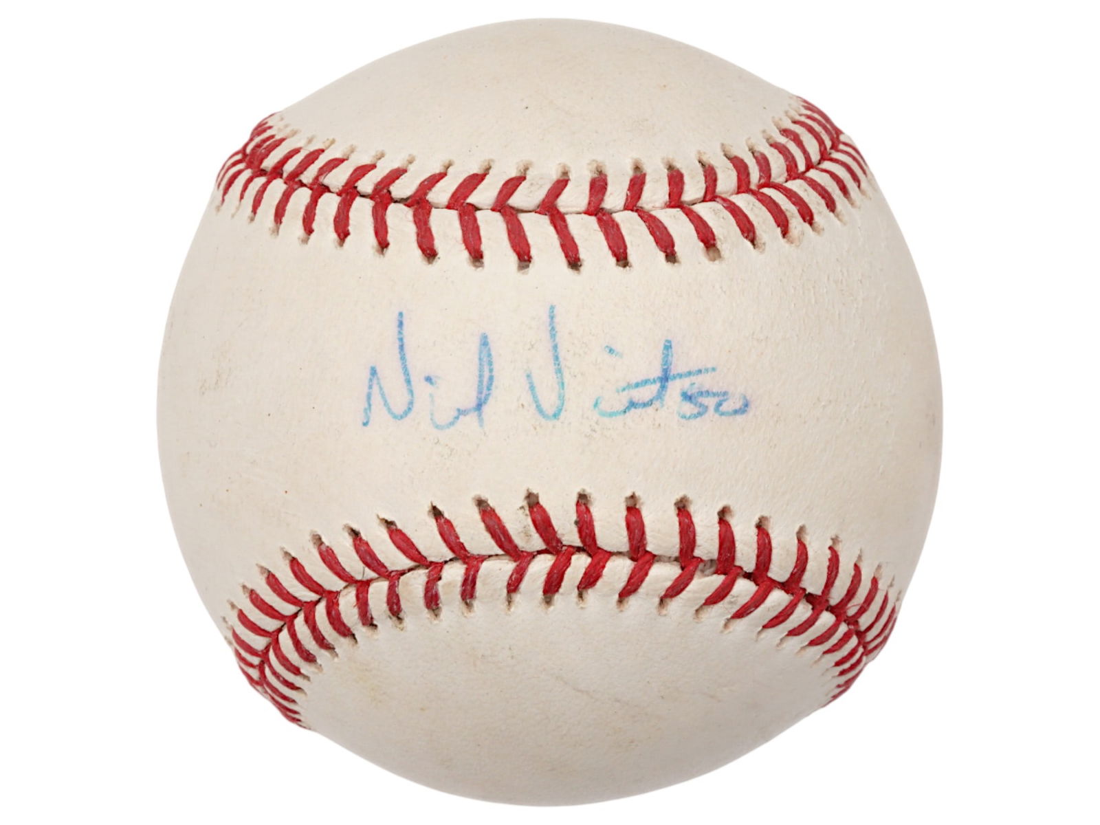 NICK VINCENT AUTOGRAPHED BASEBALL (1 of 2)