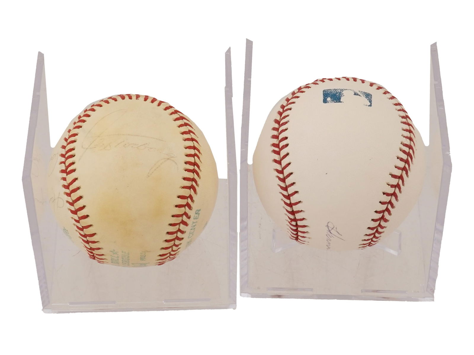 BASEBALLS RAWLINGS OFFICIAL MLB AUTOGRAPHED BY PLAYERS (1 of 6)