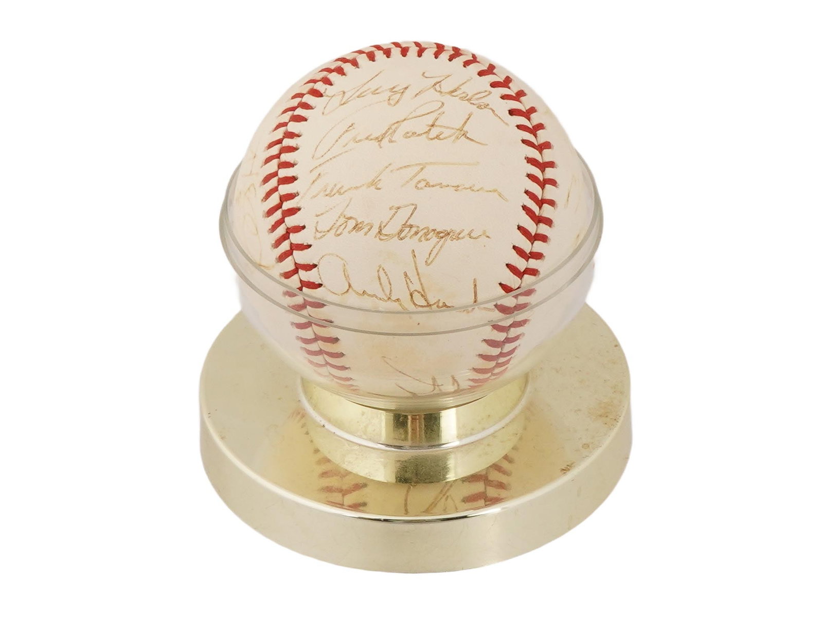 AMERICAN LEAGUE BASEBALL BALTIMORE ORIOLES BALL SIGNED (1 of 9)