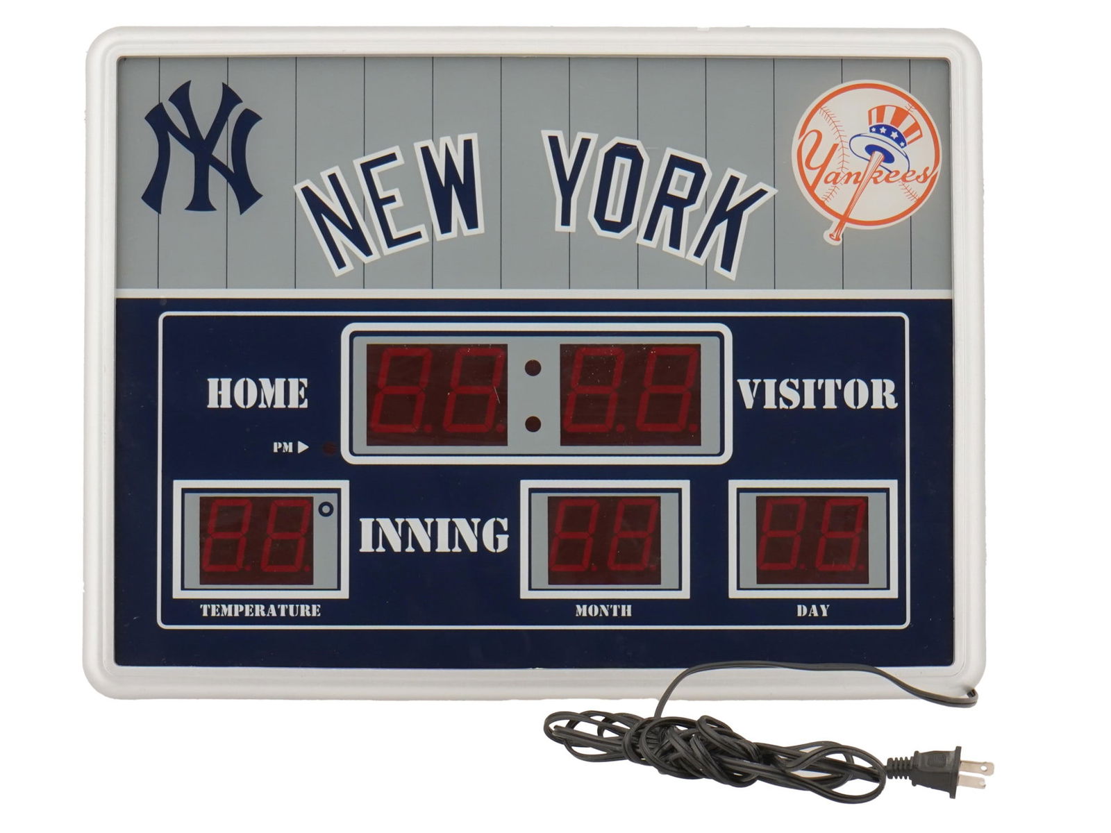 AMERICAN NEW YORK YANKEES SCOREBOARD WALL CLOCK (1 of 4)