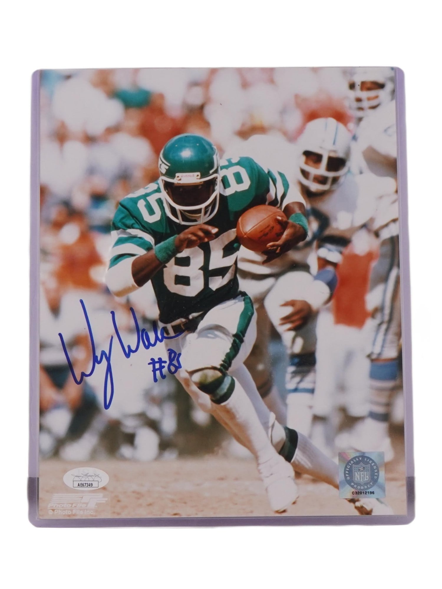 AMERICAN FOOTBALL AUTOGRAPHED SPORTS PHOTO W COA (1 of 7)
