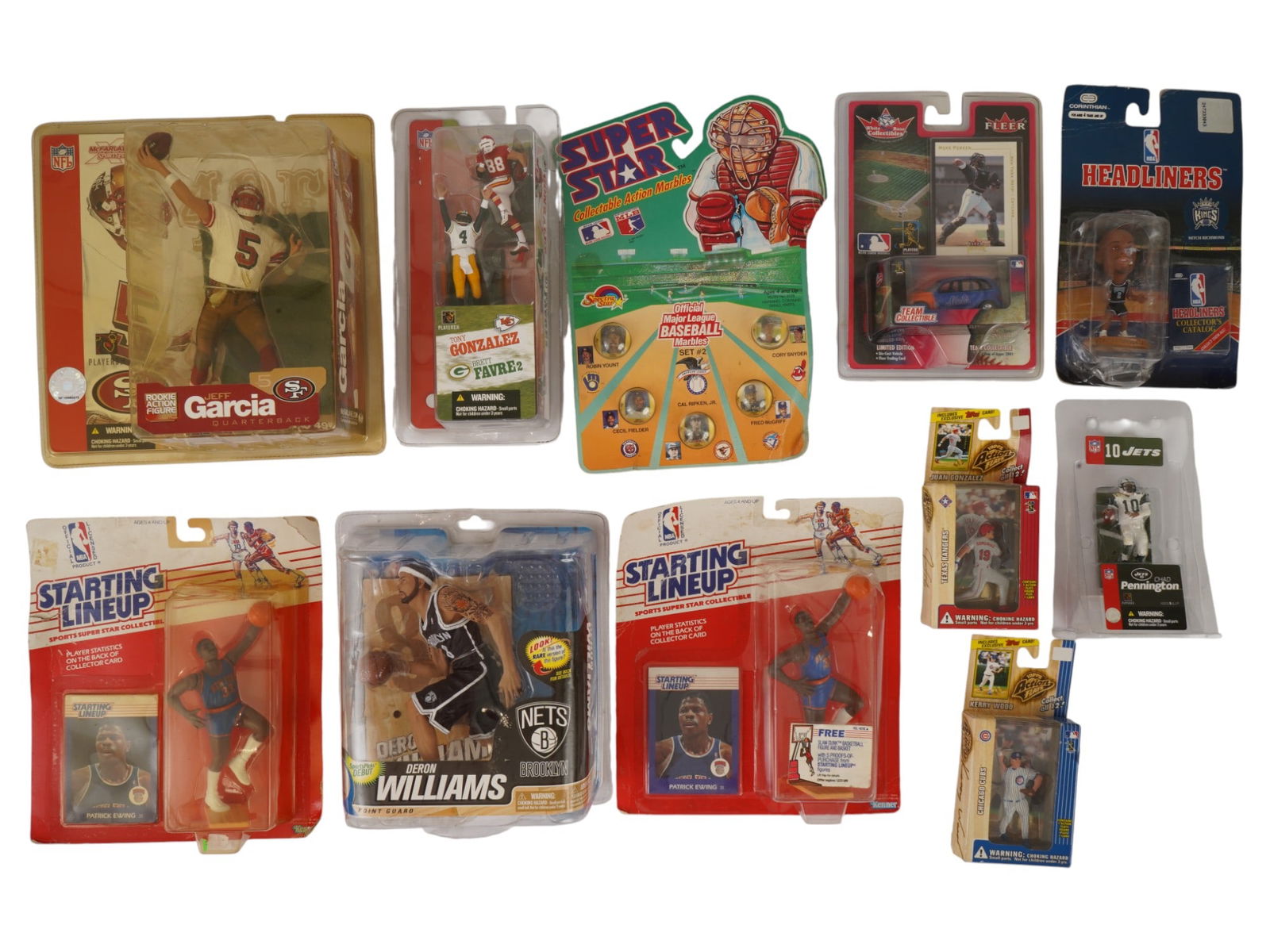 VINTAGE AMERICAN BASEBALL PLAYER FIGURINES IOB (1 of 7)