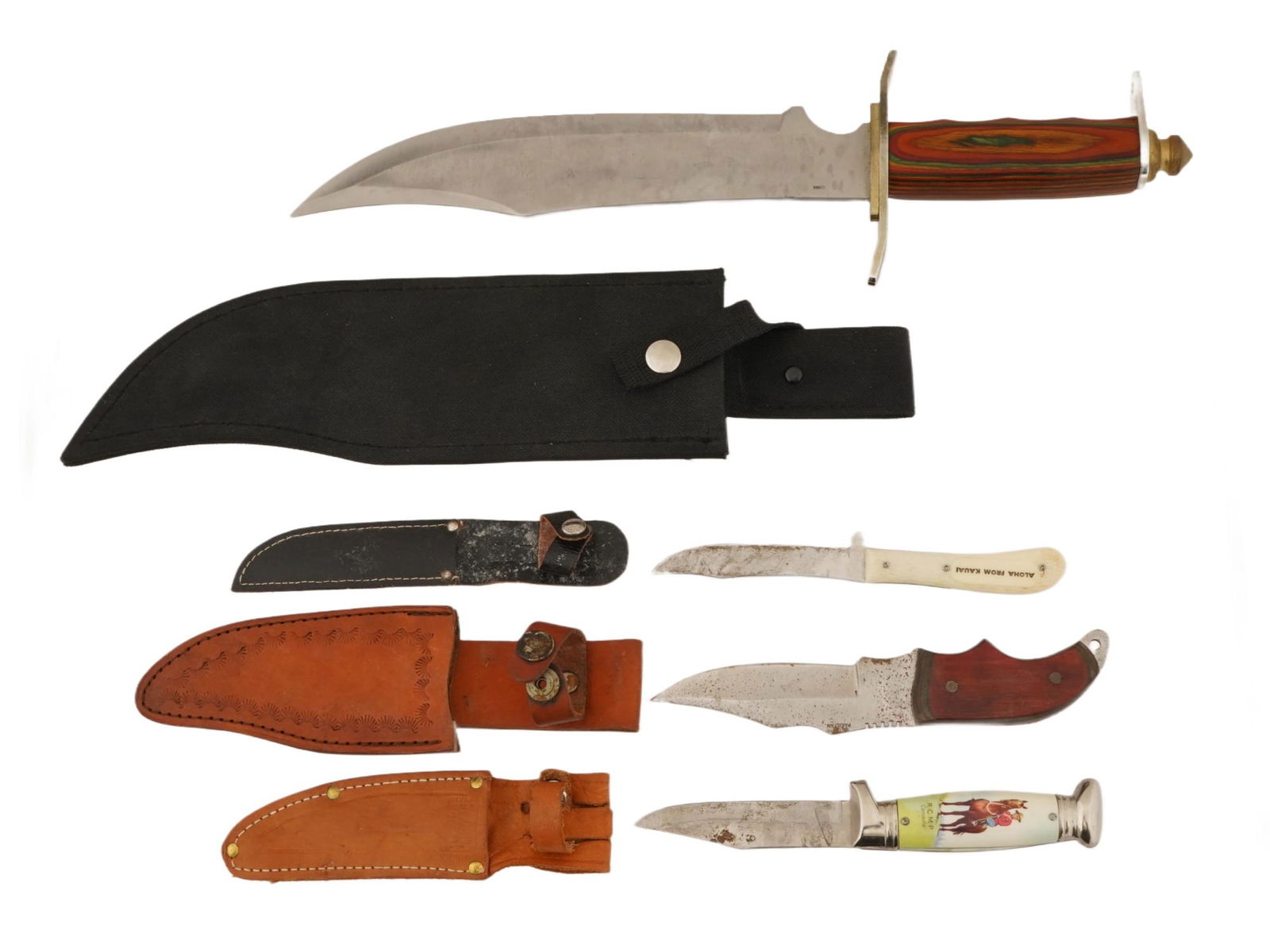 VINTAGE HUNTING AND COLLECTIBLE FIXED BLADE KNIVES (1 of 7)