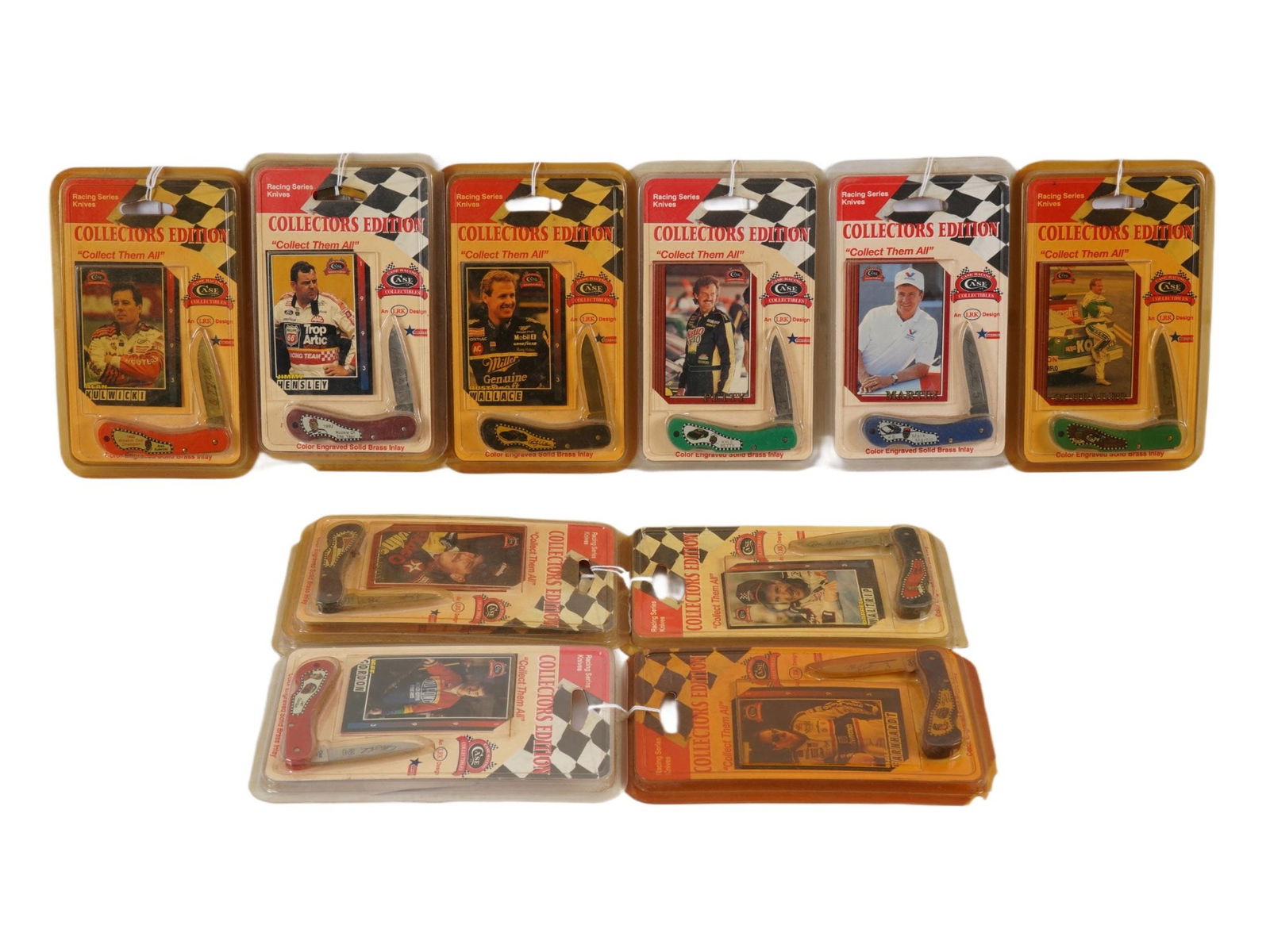 LOT OF NASCAR COLLECTORS EDITION POCKET KNIVES IOB (1 of 5)