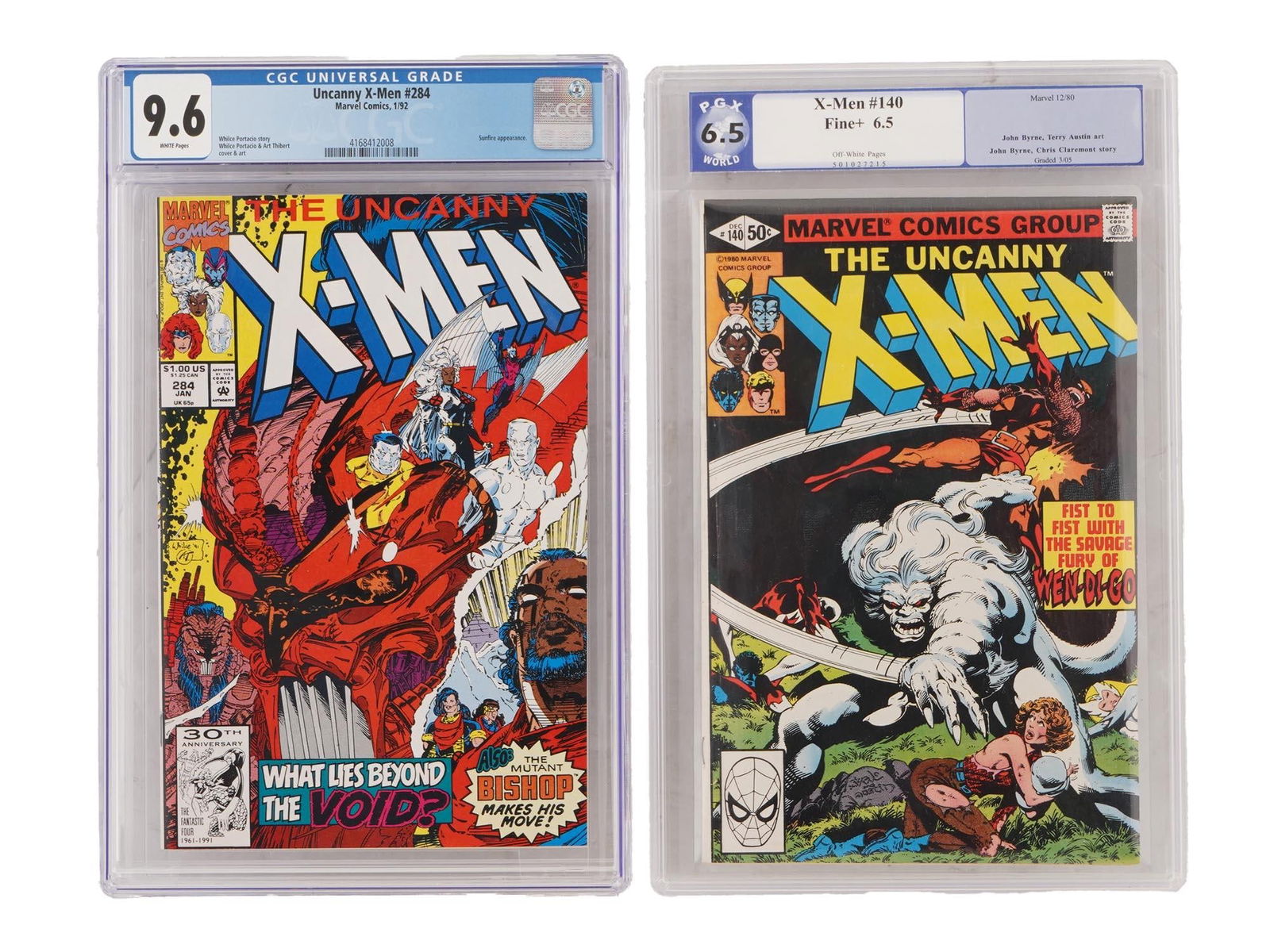 AMERICAN MARVEL UNCANNY X MEN GRADED COMIC BOOKS (1 of 3)
