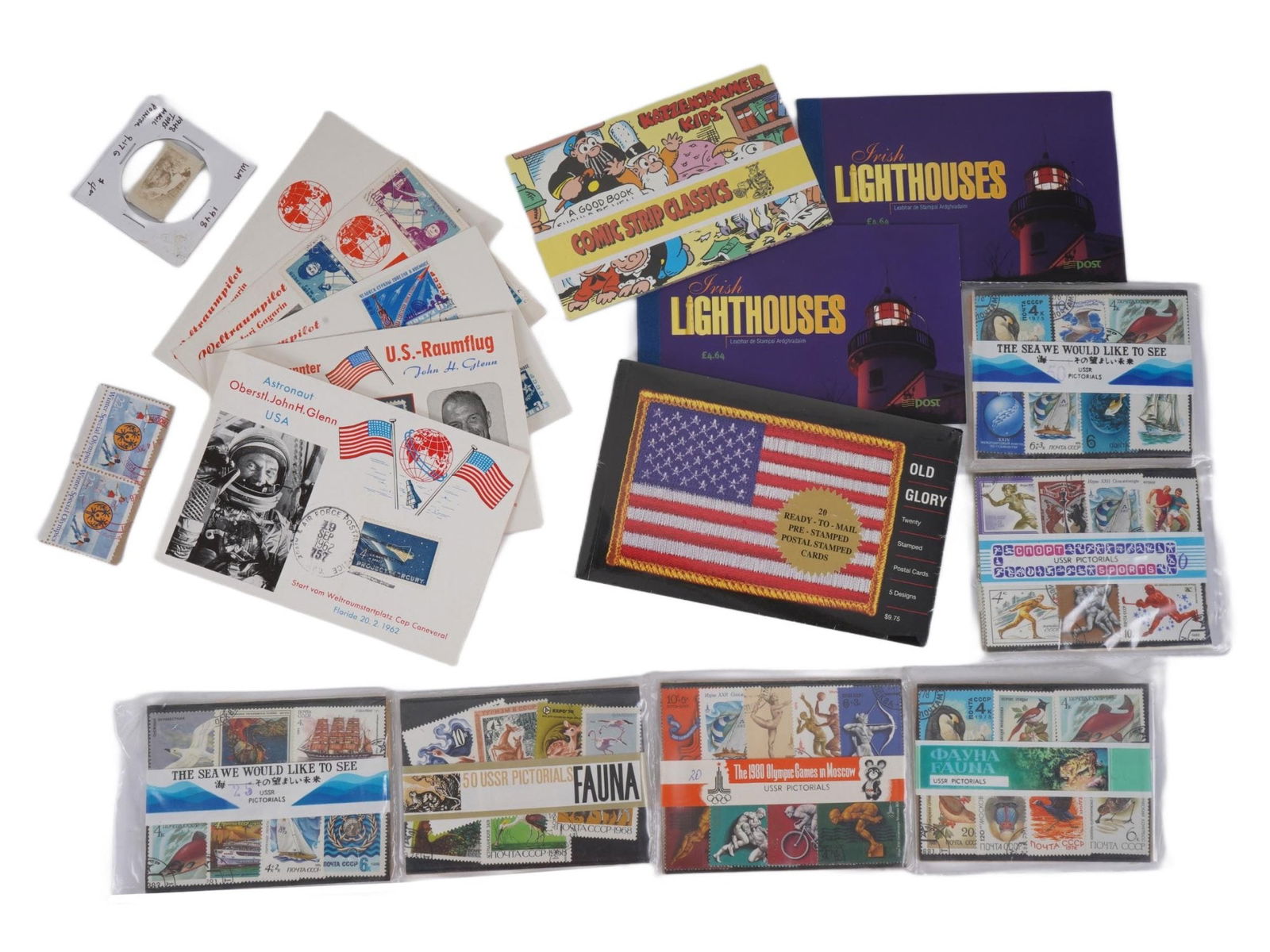 COLLECTION OF VINTAGE US POSTAGE STAMPS (1 of 2)