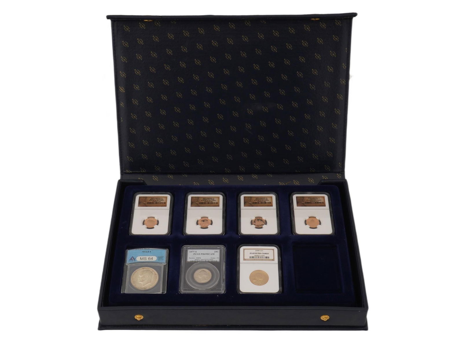 COLLECTION OF AMERICAN COINS GRADED BY NGC AND PCGS (1 of 7)