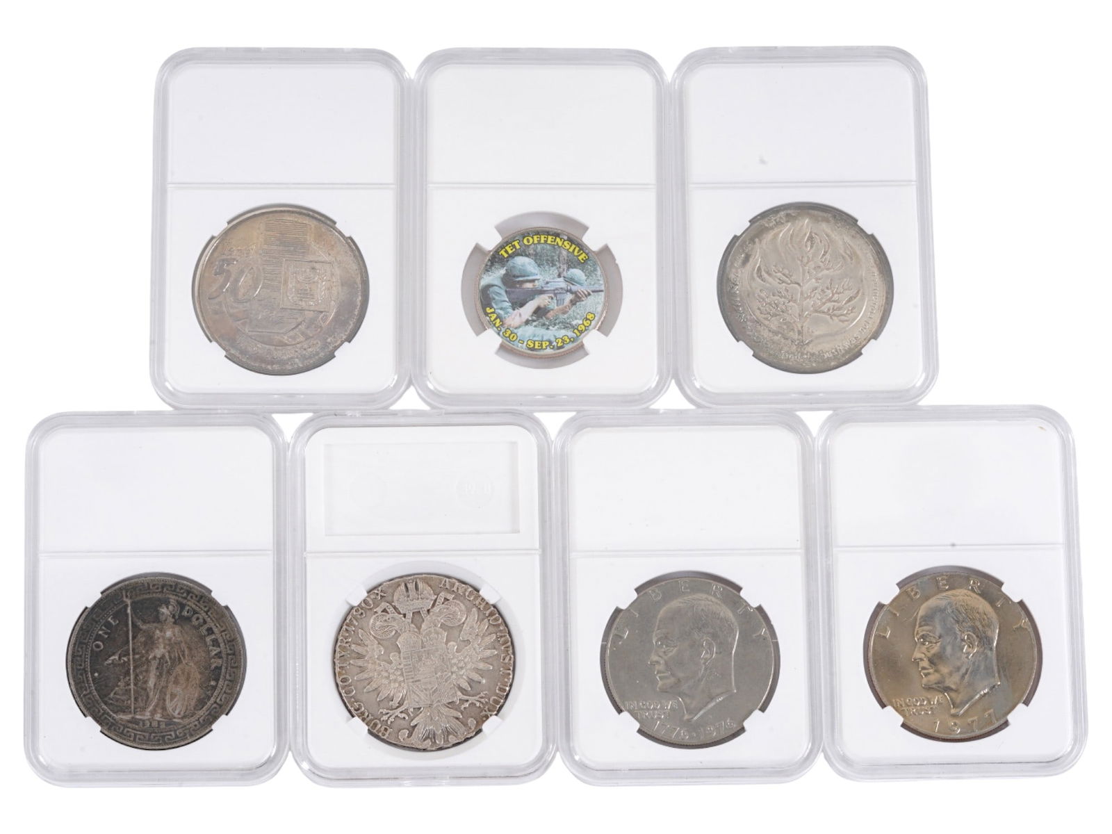 GROUP OF CERTIFIED COMMEMORATIVE AND COLLECTIBLE COINS (1 of 2)