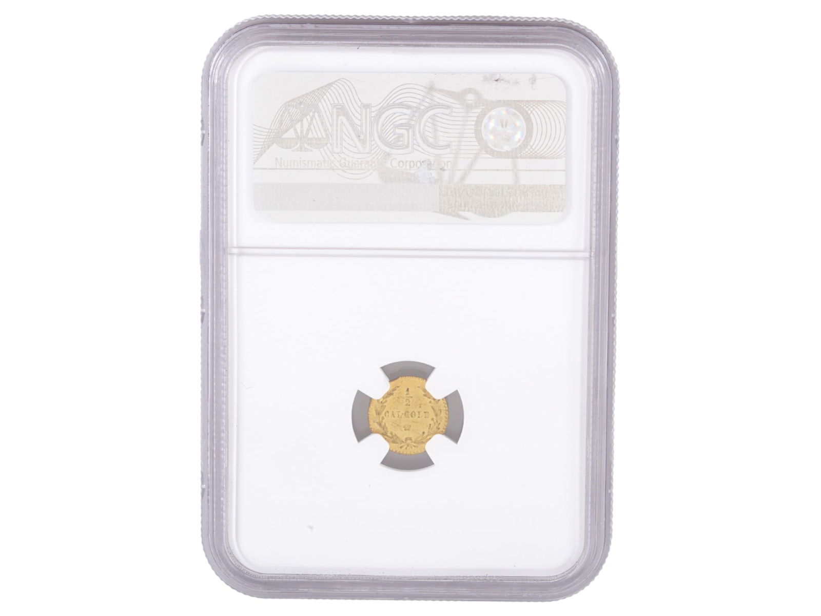 GRADED AMERICAN CALIFORNIA GOLD TOKEN COIN 1881 (1 of 4)