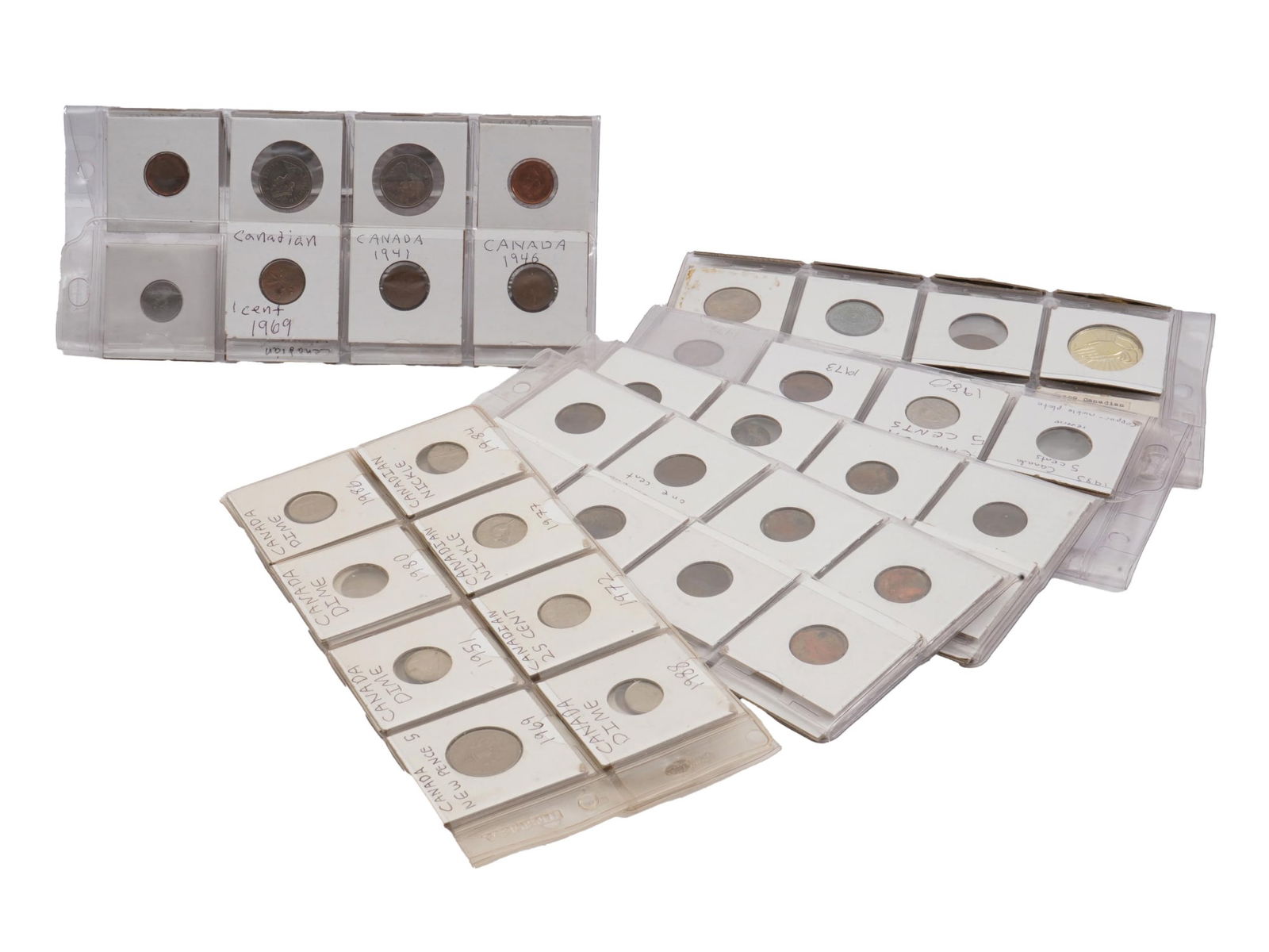 LARGE COLLECTION OF CANADIAN COINS CIRCA 20TH C (1 of 5)