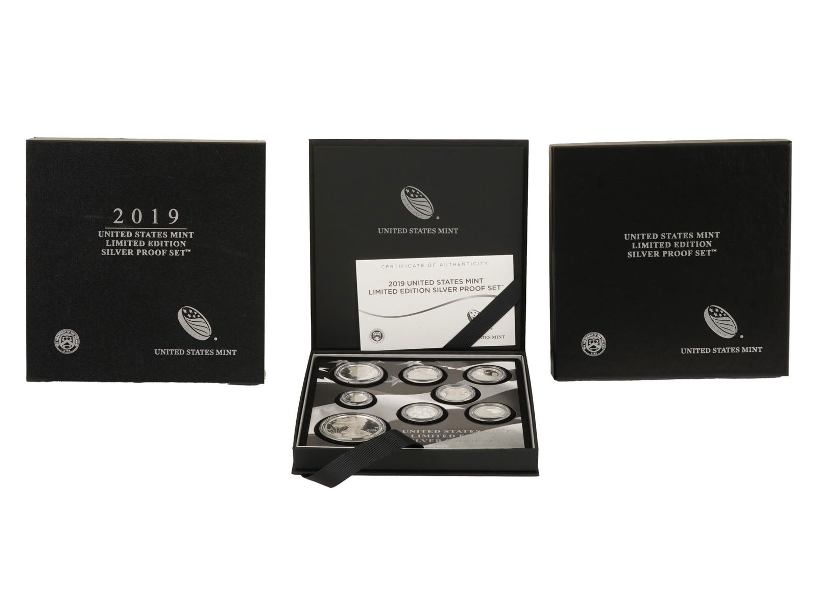 2019 US MINT LIMITED EDITION SILVER PROOF COIN SET (1 of 5)