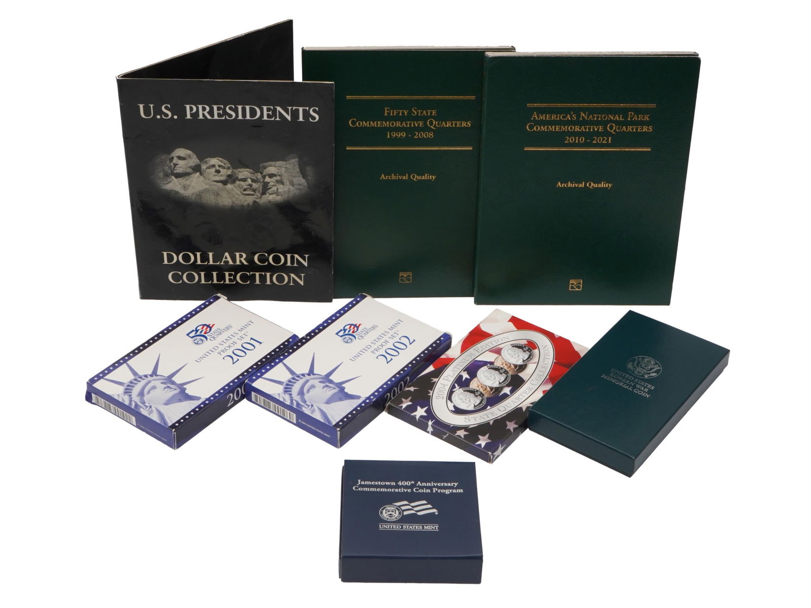 COLLECTION OF MODERN AND VINTAGE AMERICAN COINS (1 of 9)