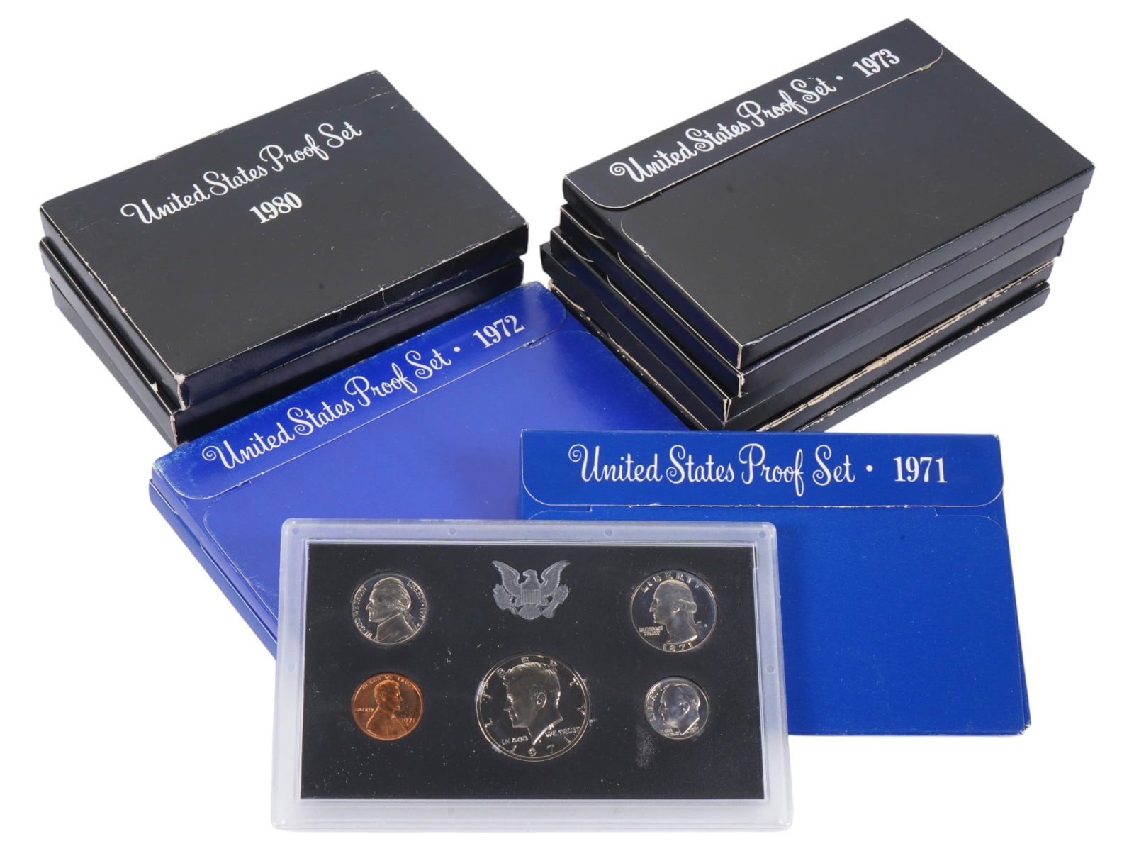 COLLECTION OF UNITED STATES MINT COIN PROOF SETS (1 of 4)