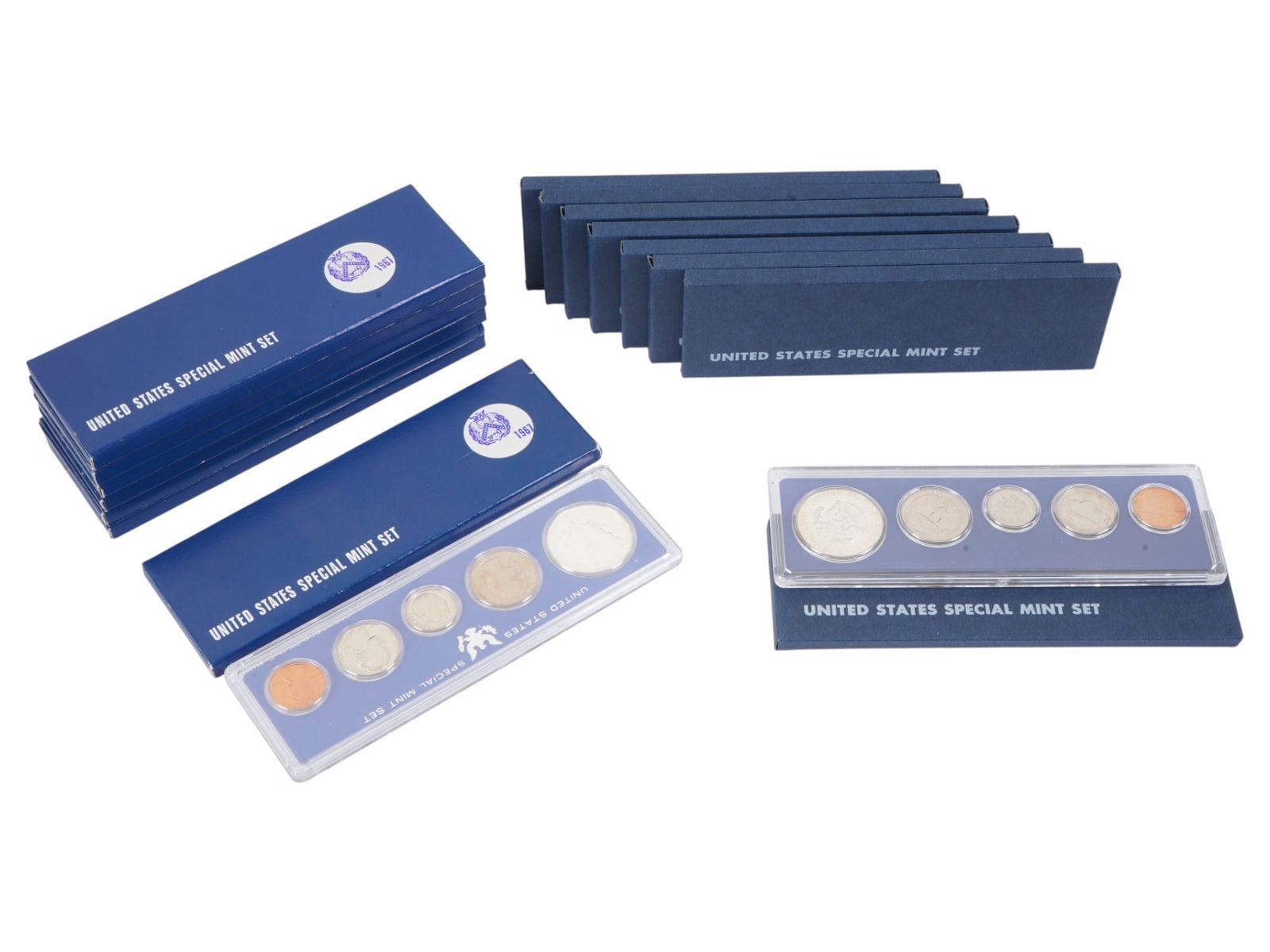 COLLECTION OF UNITED STATES SPECIAL MINT COINS SETS (1 of 3)