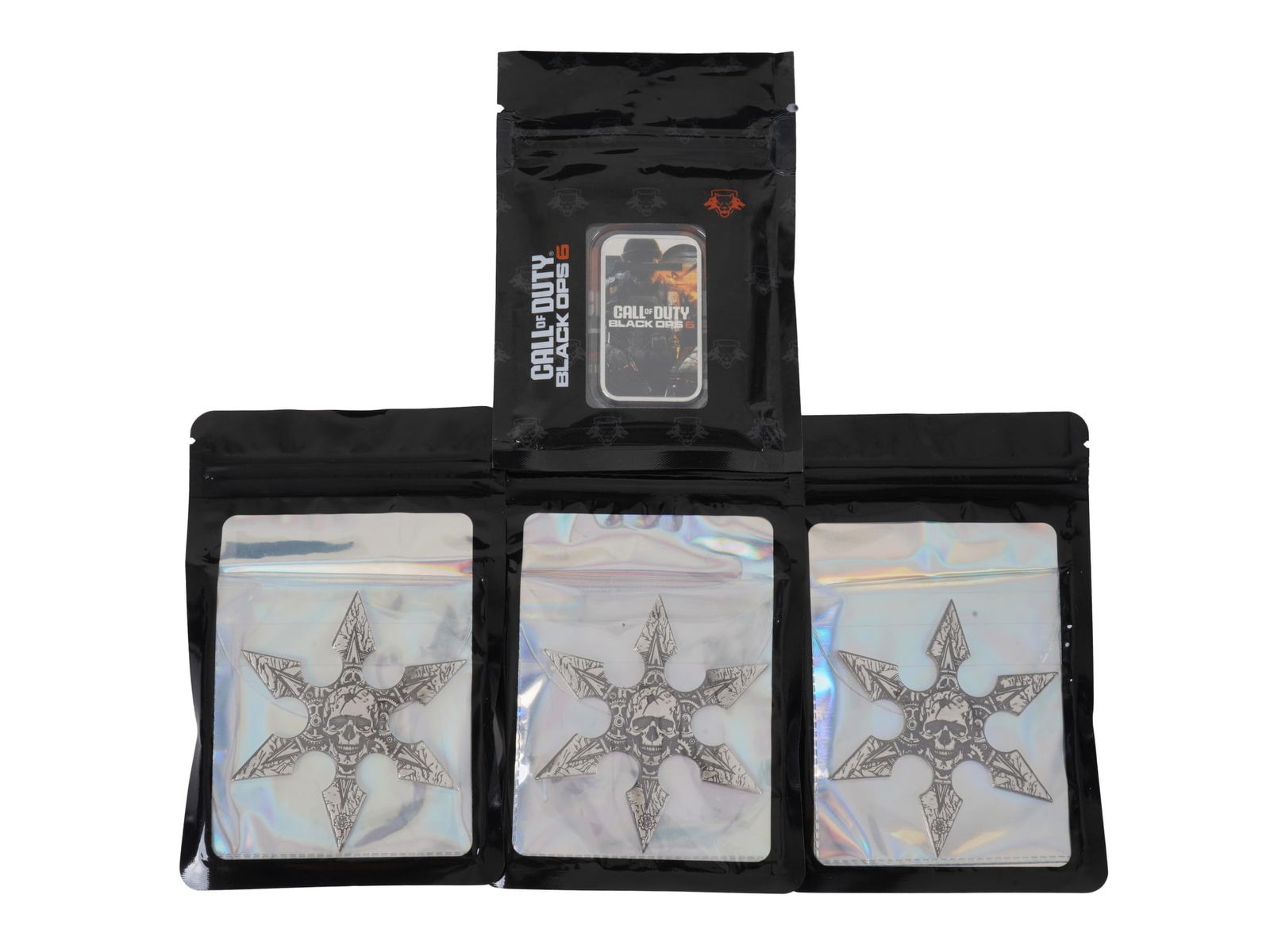 LOT OF CALL OF DUTY BAR AND PANDEMONIUM SILVER STARS (1 of 3)