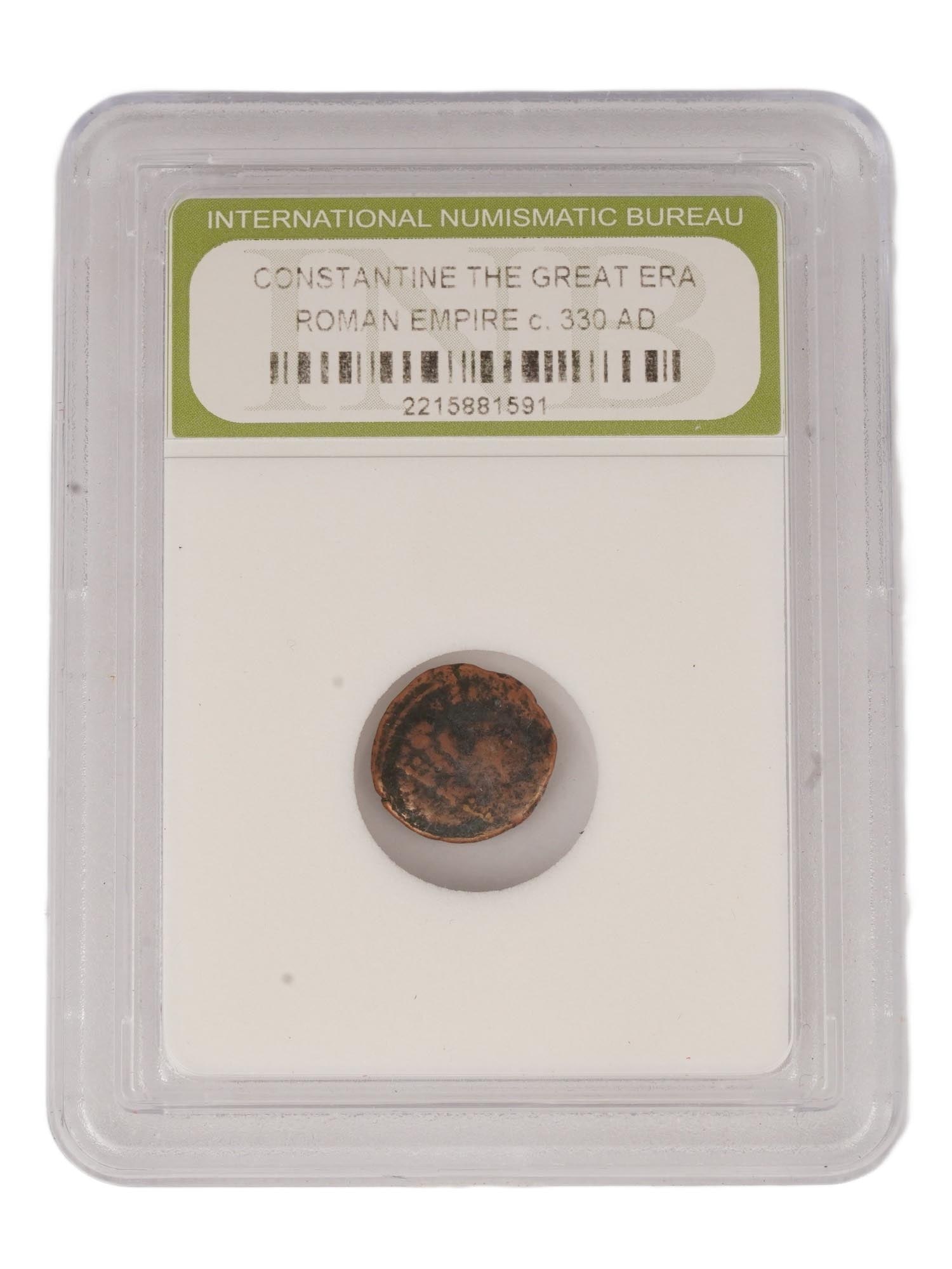 ROMAN EMPIRE BRONZE GRADED COIN CONSTANTINE THE GREAT (1 of 5)