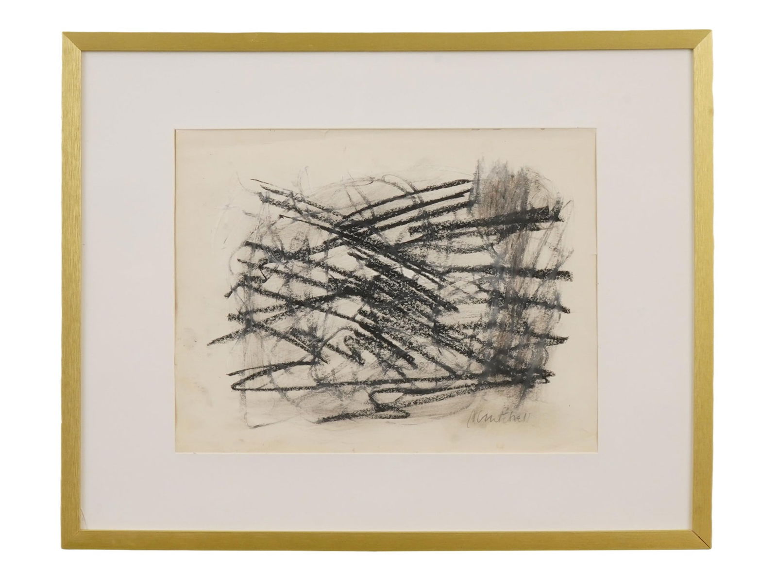 AFTER JOAN MITCHELL AMERICAN PAINTING ON PAPER (1 of 4)