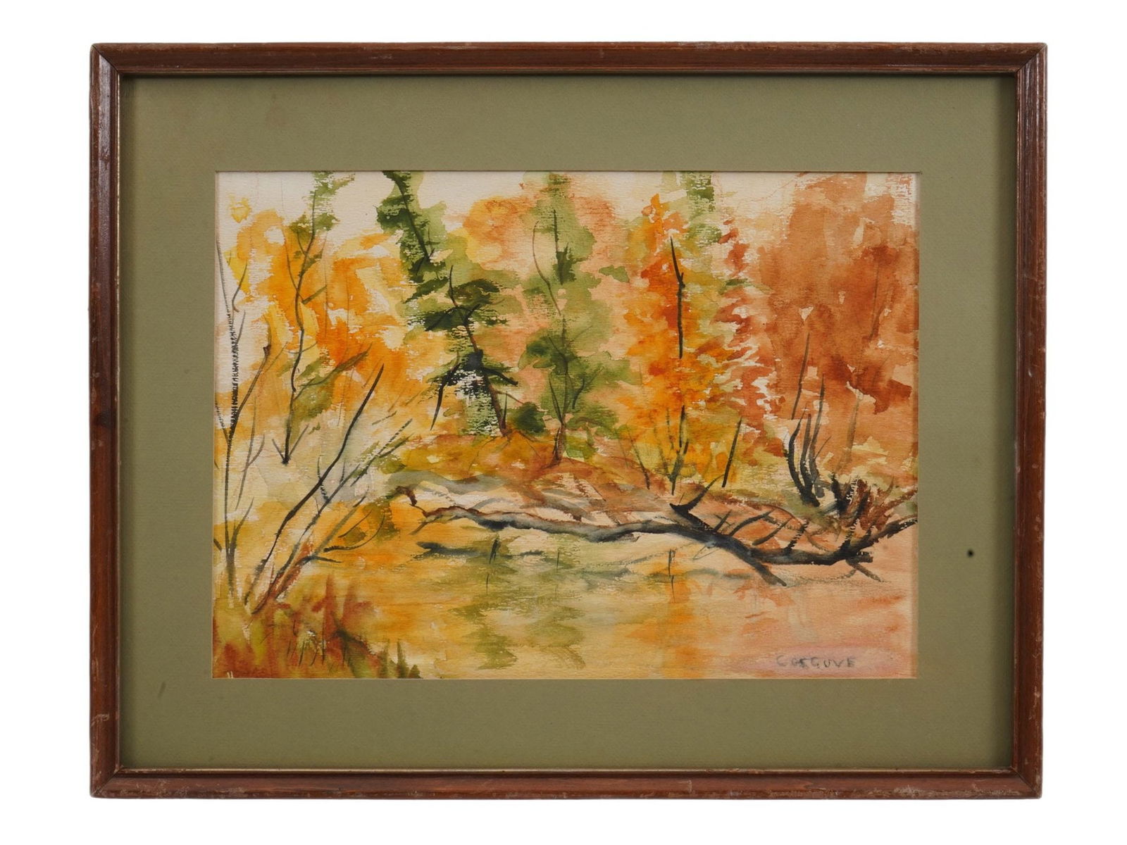 STANLEY COSGROVE CANADIAN WATERCOLOR PAINTING (1 of 6)