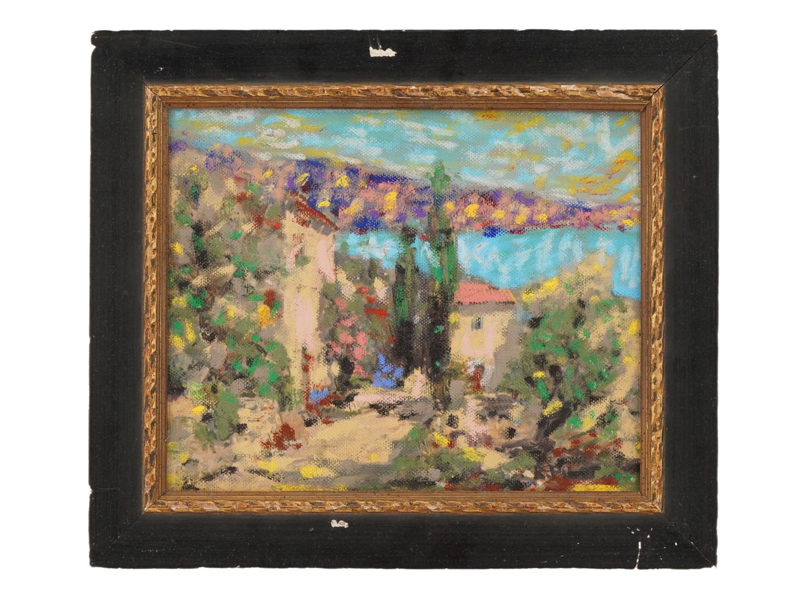 ROBERT PILOT CANADIAN LANDSCAPE MIXED MEDIA PAINTING (1 of 5)