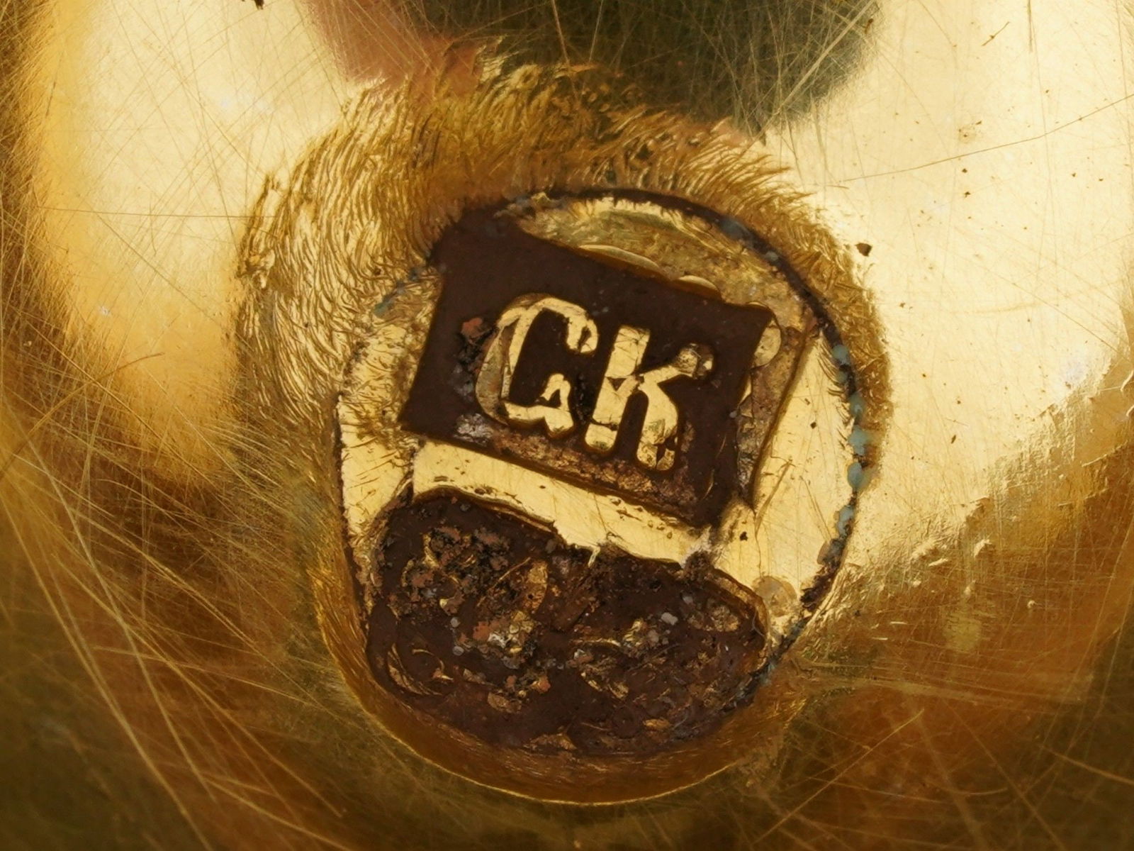 RUSSIAN SILVER ENAMEL EASTER EGG ON STAND W RUBY - 8