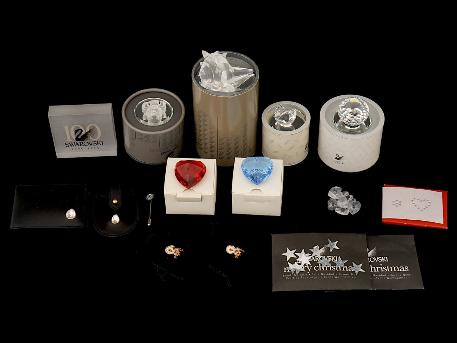 COLLECTION OF SWAROVSKI CRYSTAL ITEMS IOB (1 of 7)