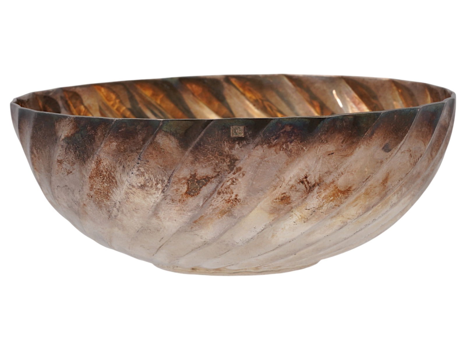 VTG FRENCH ERCUIS LOUVRE CONCORDE SILVER PLATED BOWL (1 of 6)