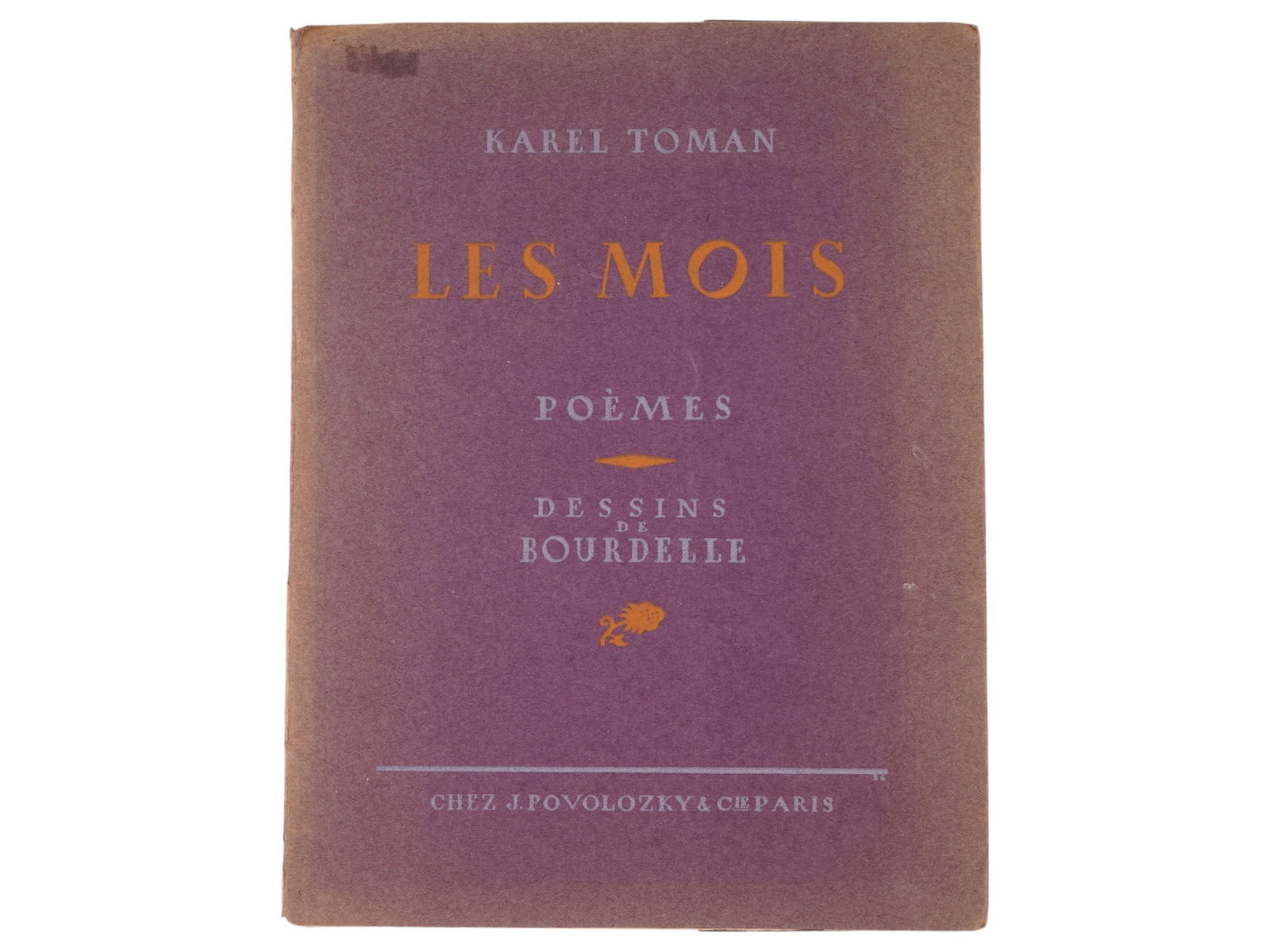 ANTIQUE BOOK BY KAREL TOMAN W BOURDELLES ILLUSTRATIONS (1 of 6)