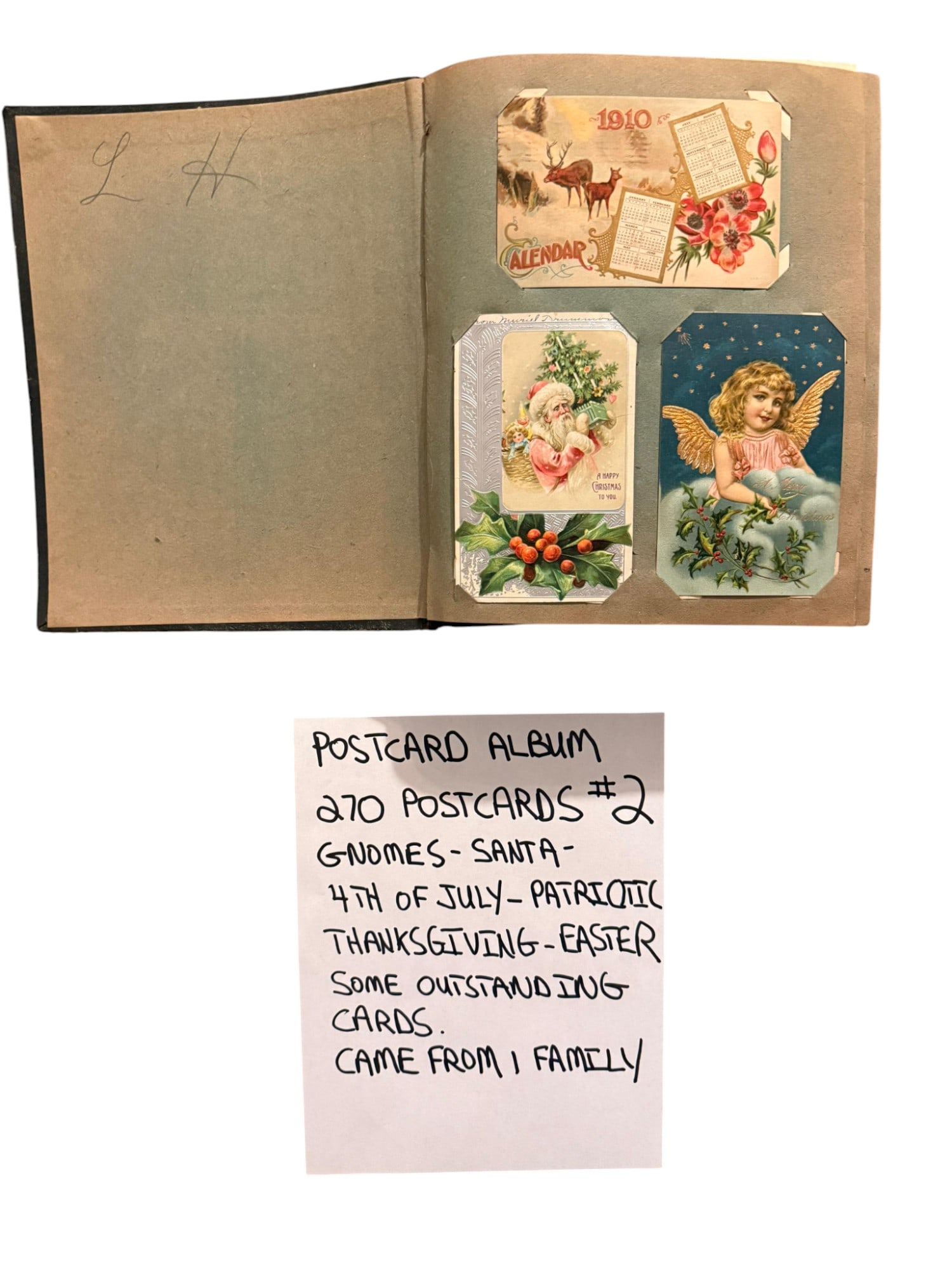 POSTCARD ALBUM CONTAINING 270 VINTAGE POSTCARDS (1 of 20)