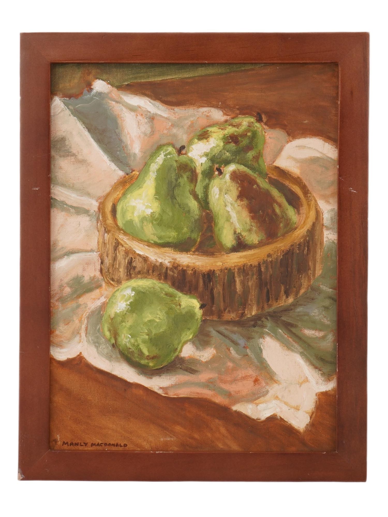 MANLY MACDONALD CANADIAN STILL LIFE PAINTING PEARS (1 of 4)