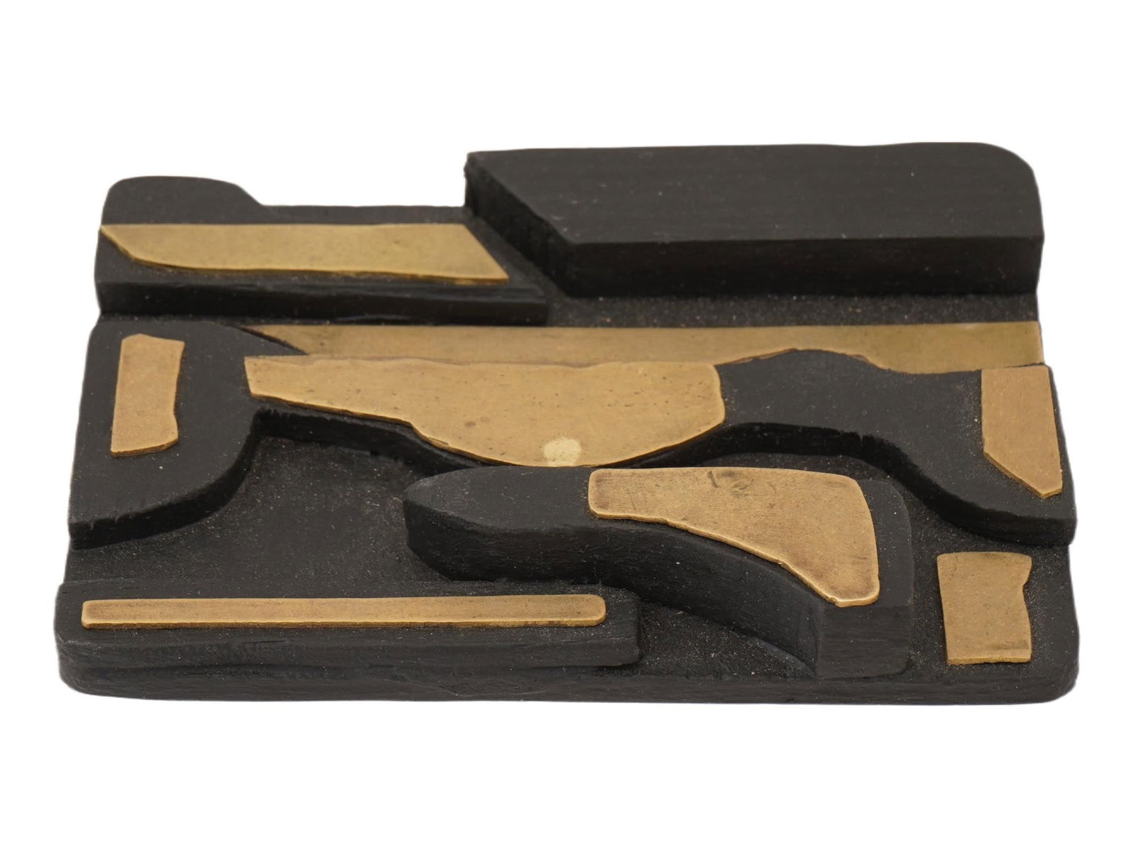 HAND PAINTED WOOD ARTWORK SIGNED LOUISE NEVELSON (1 of 4)