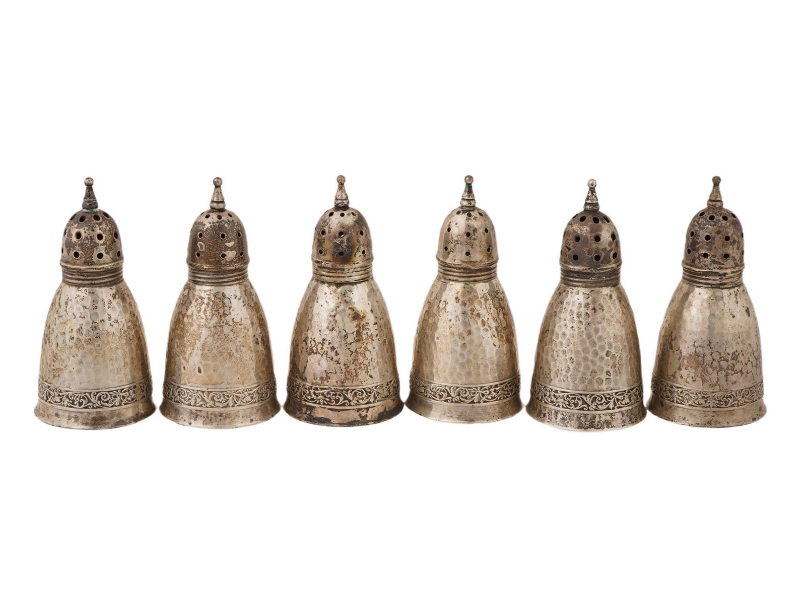 18 ASSORTED STERLING SILVER SERVING CUTLERY ITEMS - 2