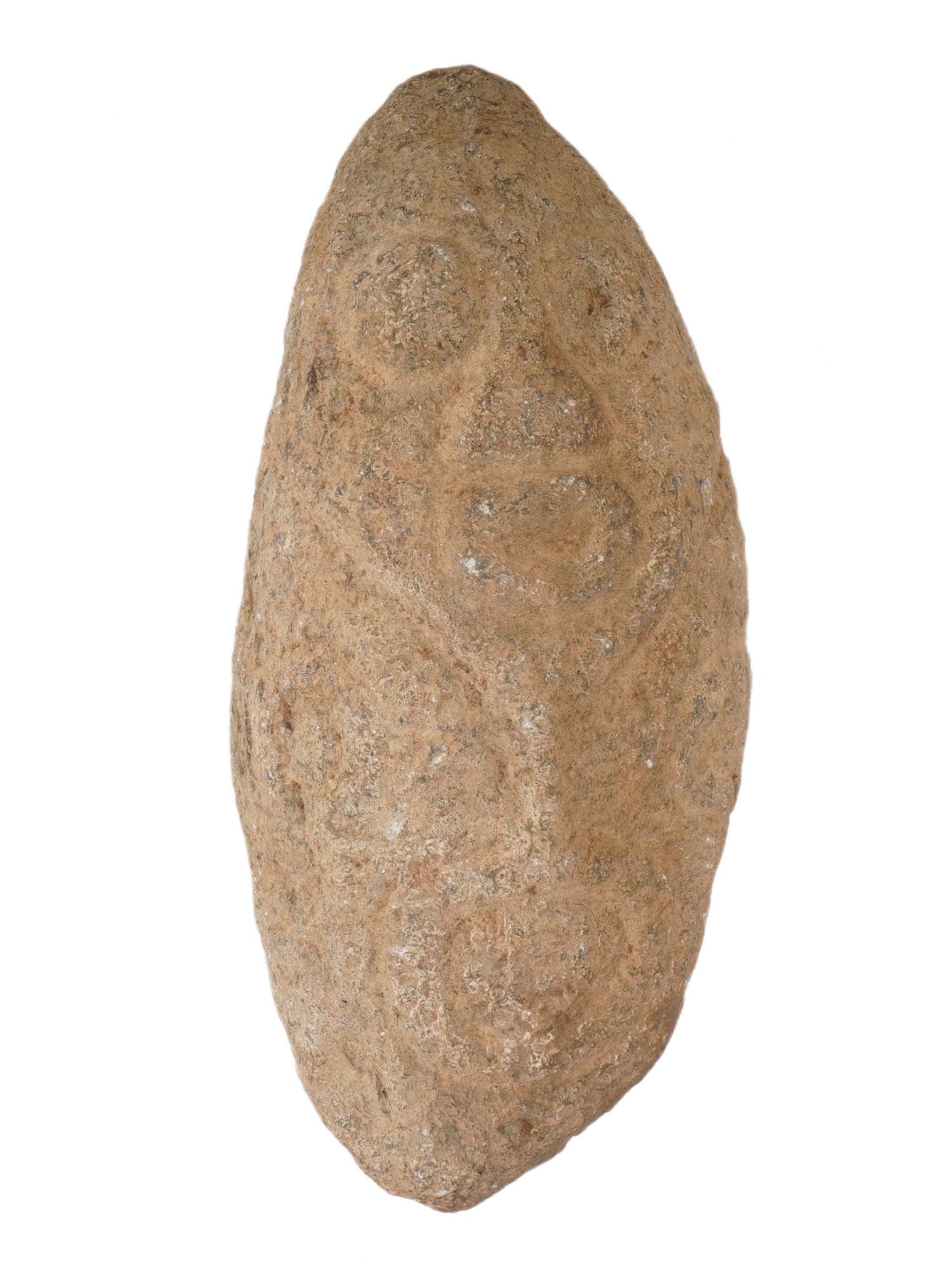 AFRICAN CAMEROON CARVED STONE FIGURE BAMILEKE PEOPLE (1 of 6)