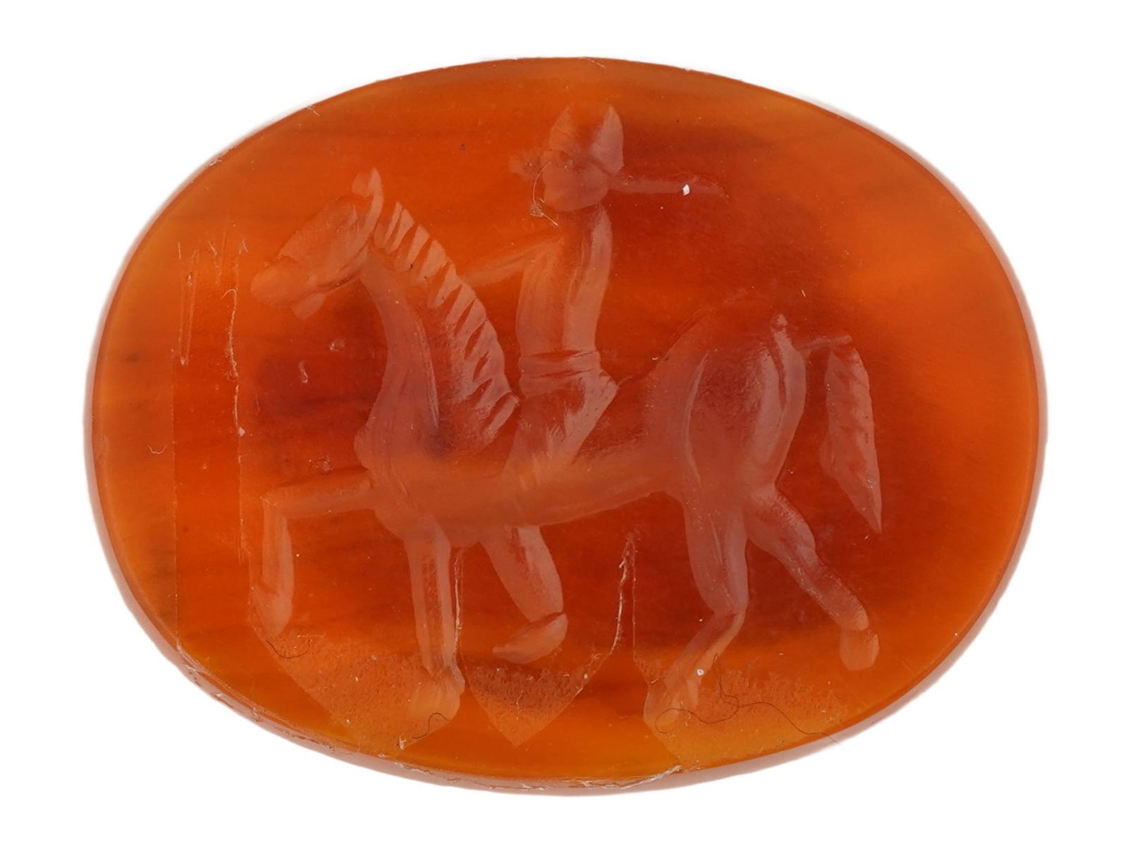 ANTIQUE VICTORIAN CARNELAIN INTAGLIO SEAL (1 of 4)