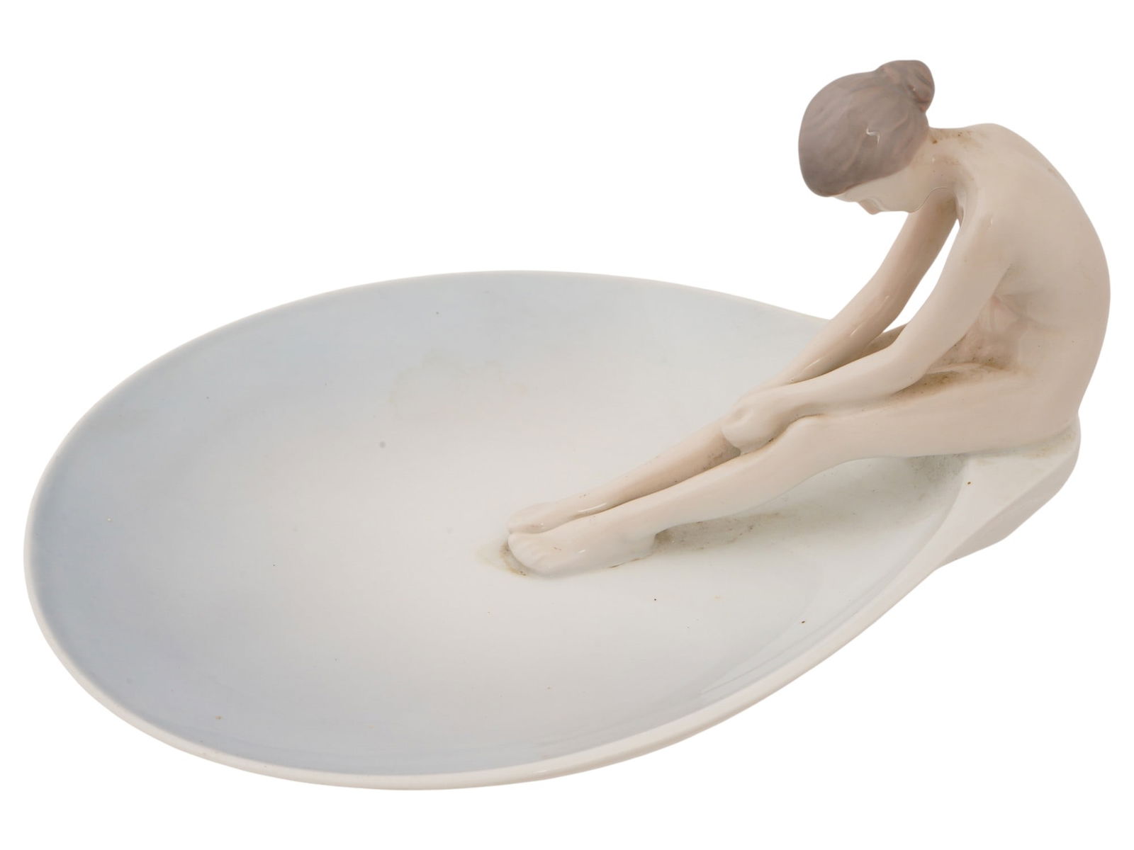 ANTIQUE BING AND GRONDAHL PORCELAIN MEDITATION DISH (1 of 8)