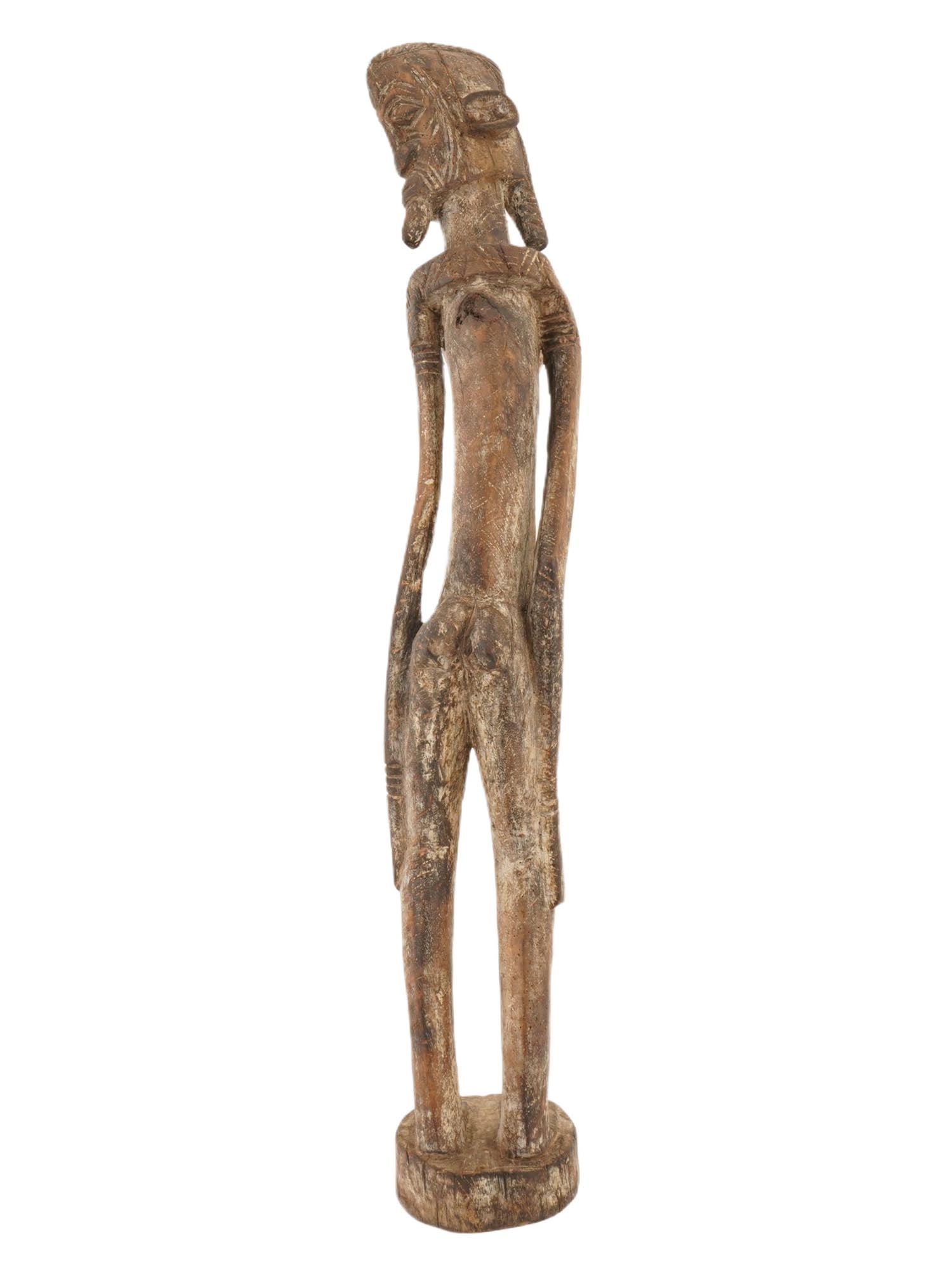 WEST AFRICAN MALI DOGON HAND CARVED WOOD STATUE (1 of 7)