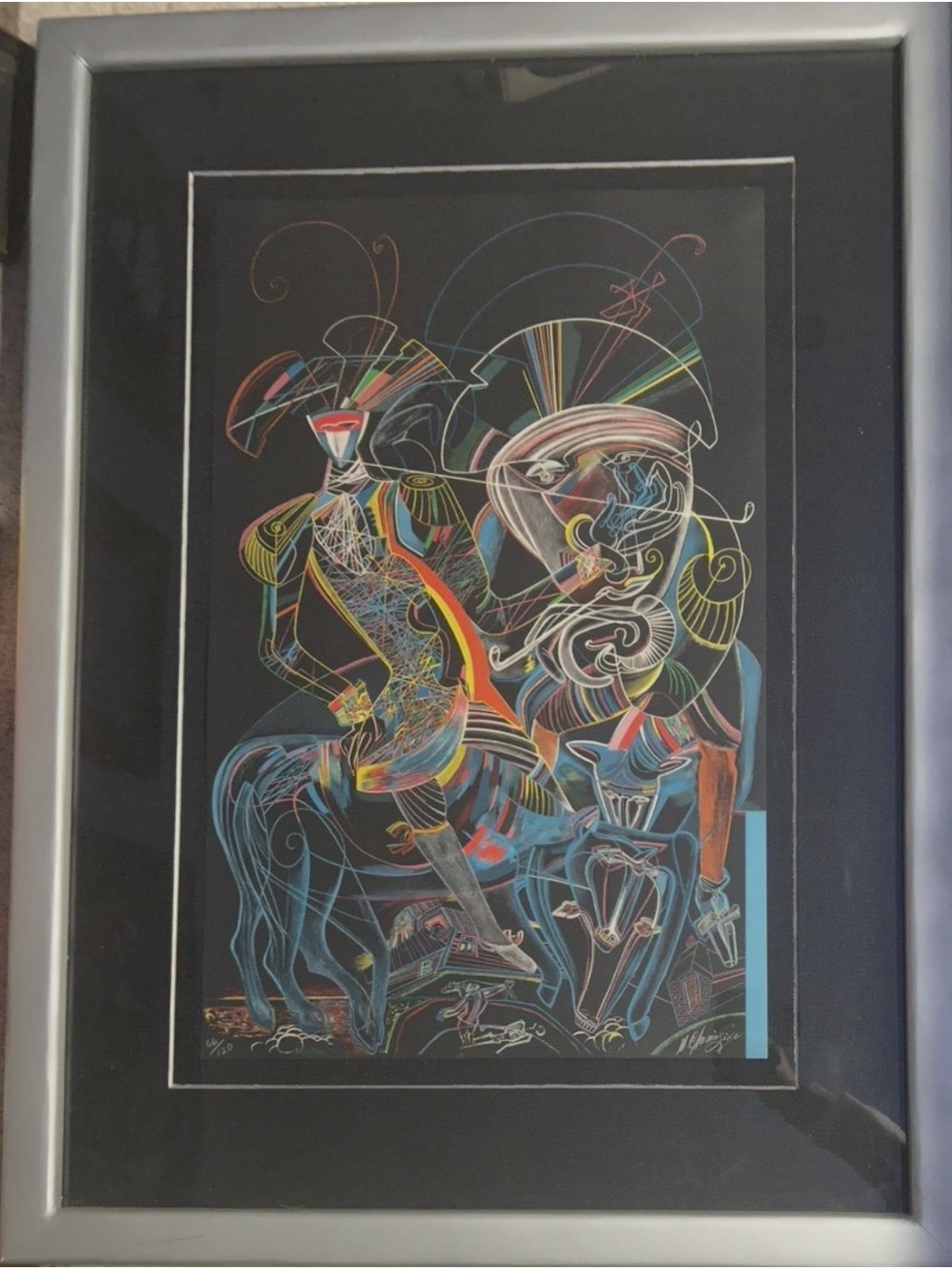 MIHAIL CHEMIAKIN RUSSIAN LIMITED EDITION SERIGRAPH (1 of 5)