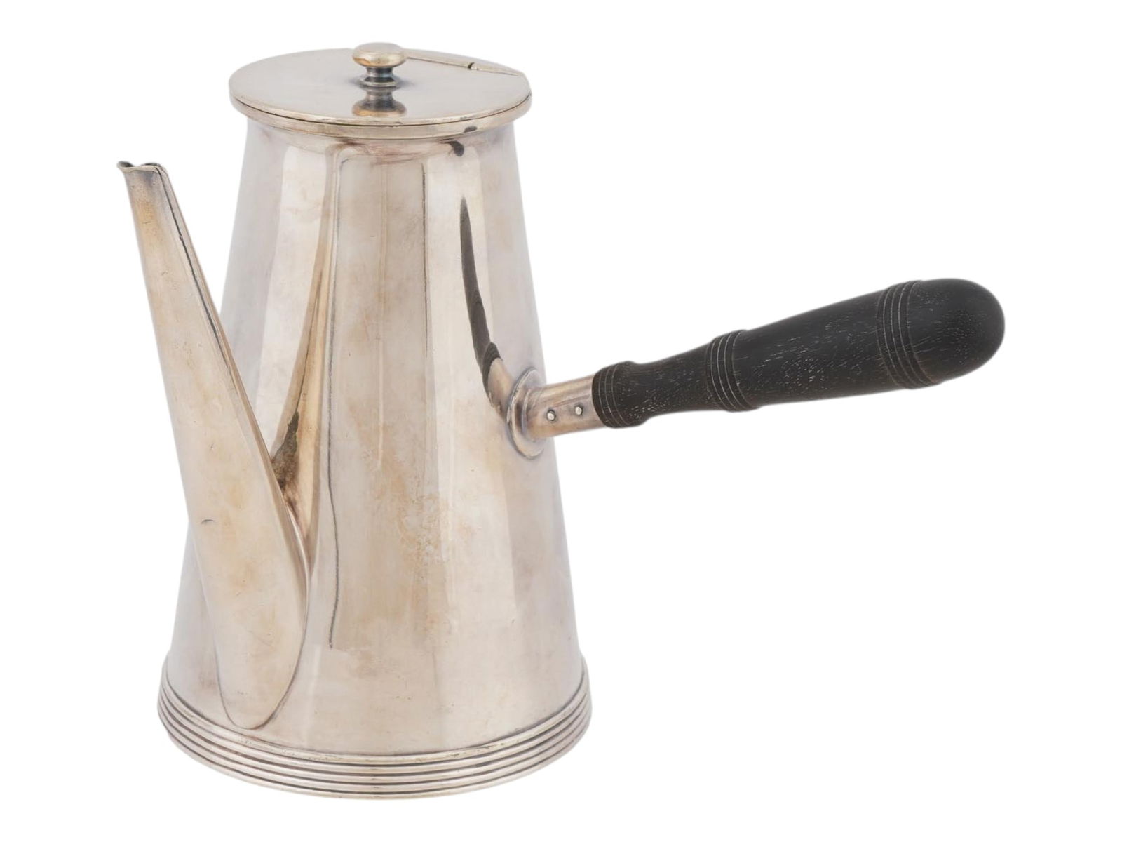 TIFFANY AND CO SILVER SOLDERED CHOCOLATE POT W HANDLE (1 of 10)