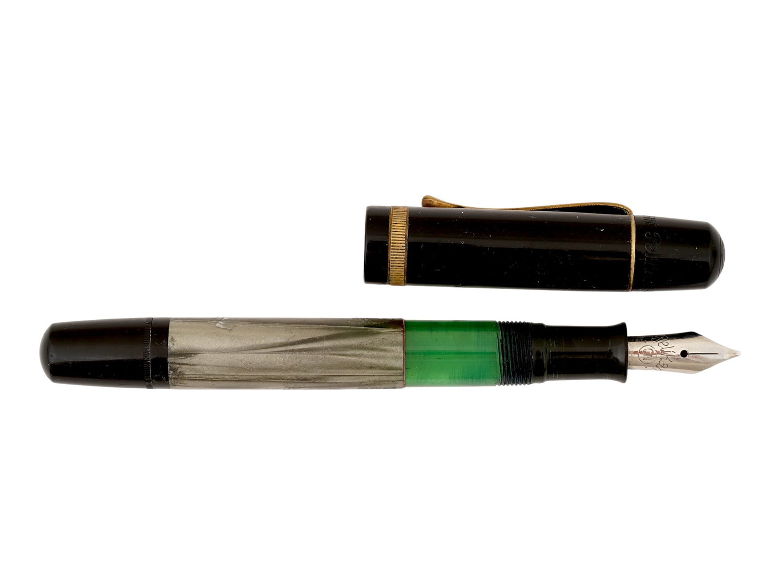 VINTAGE PELIKAN 100N FOUNTAIN PISTON FILLING PEN (1 of 8)