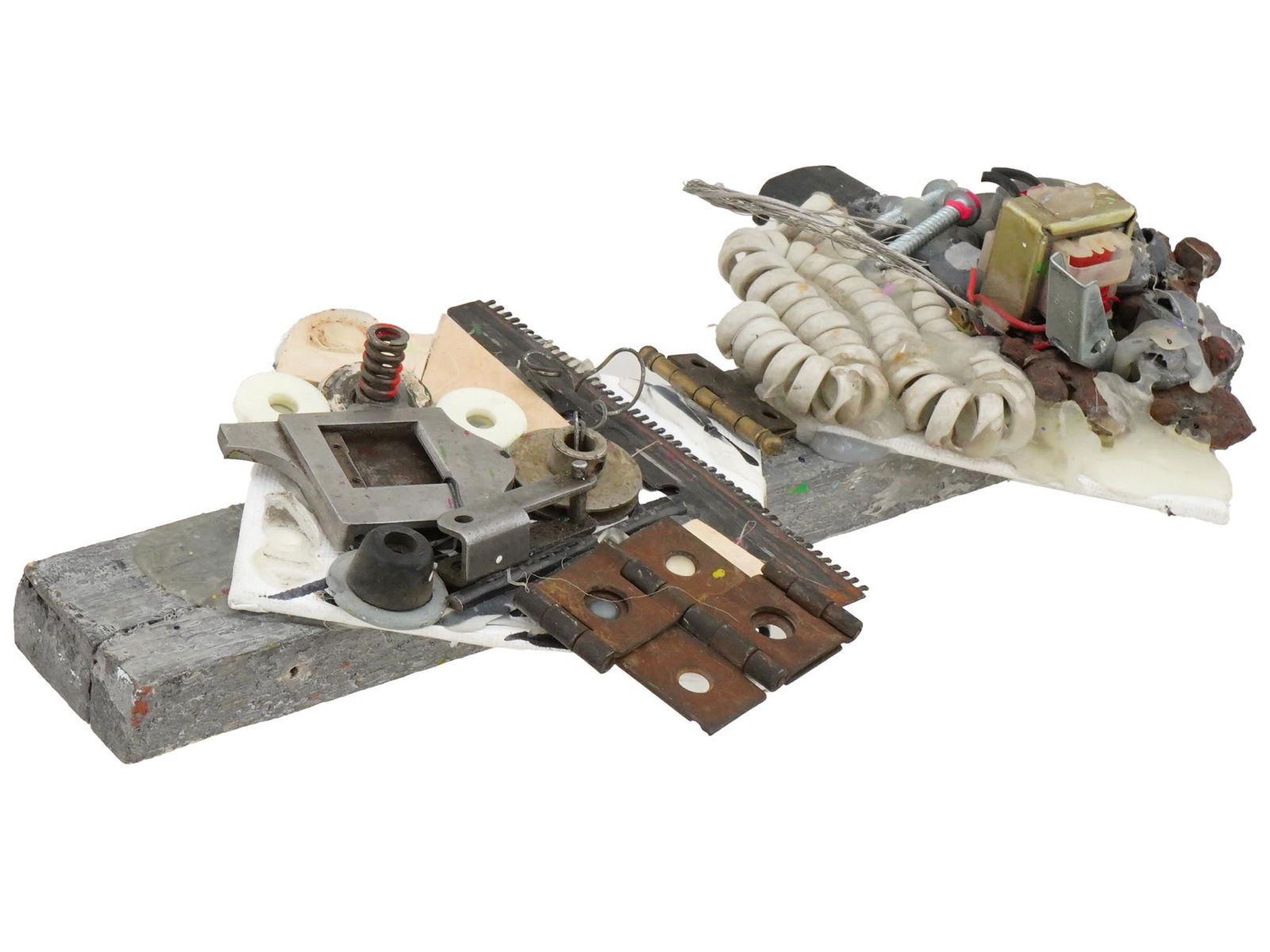 STUDIO D M WILDING FOUND OBJECT ABSTRACT SCULPTURE - 2