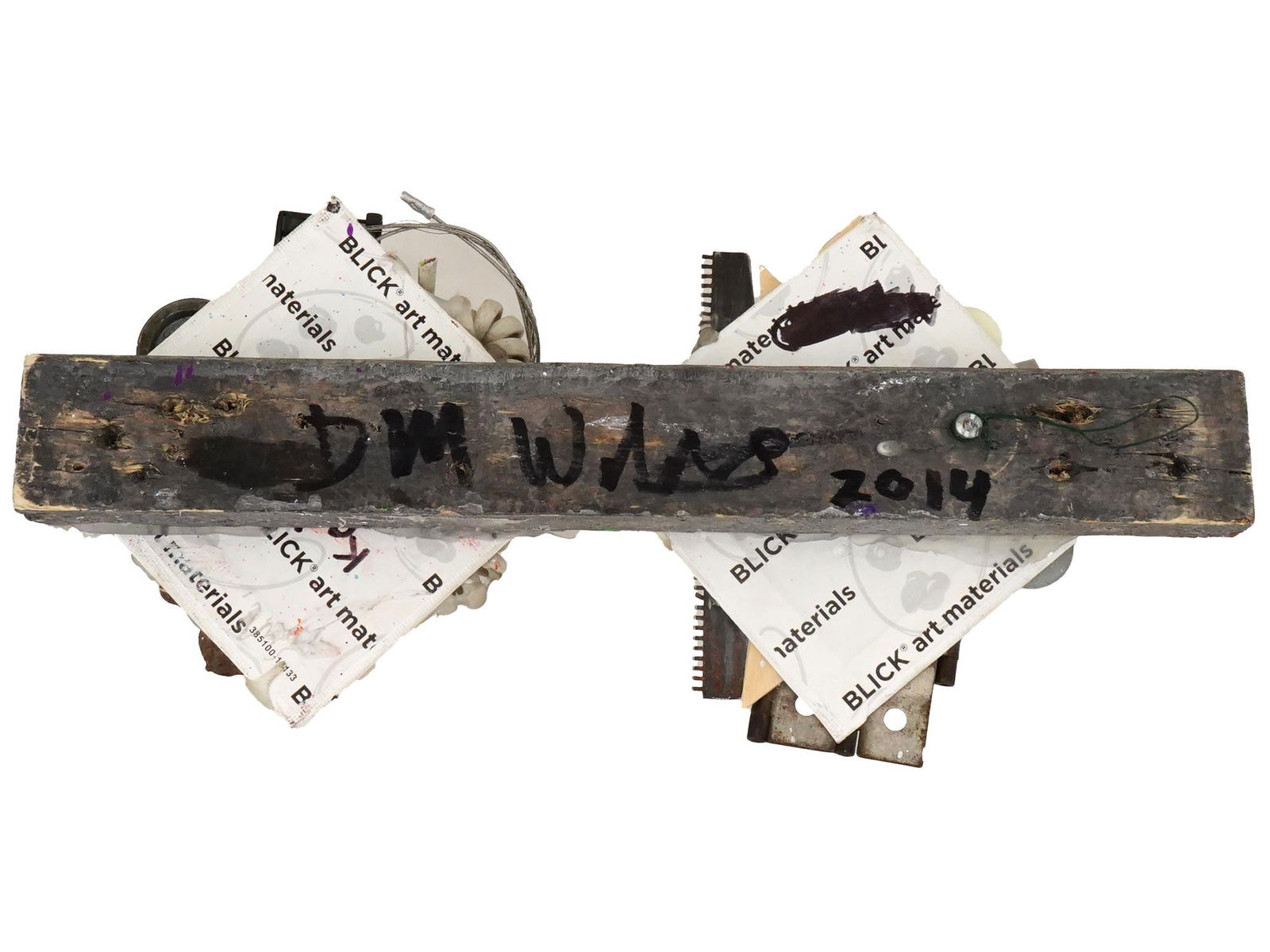 STUDIO D M WILDING FOUND OBJECT ABSTRACT SCULPTURE - 3