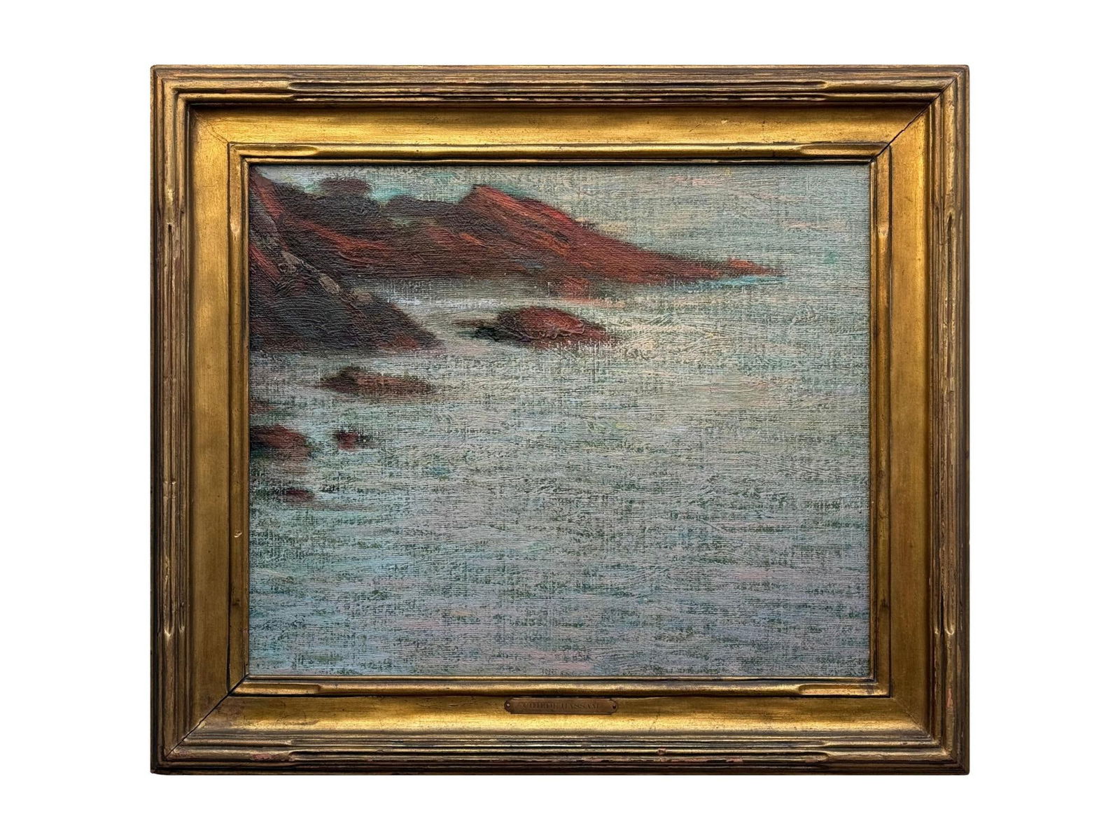 AMERICAN OIL PAINTING BY CHILDE FREDERICK HASSAM (1 of 3)