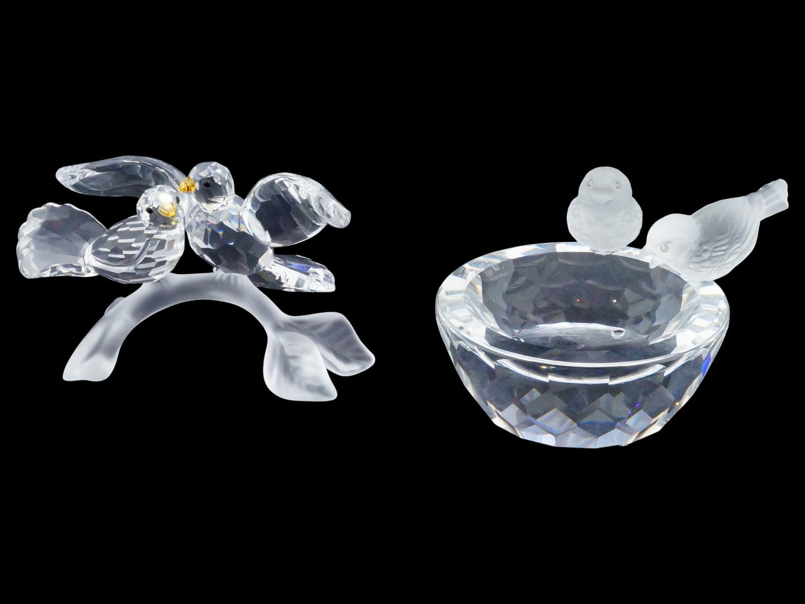 LOT OF SWAROVSKI CRYSTAL WARES FIGURINES OF BIRDS (1 of 13)