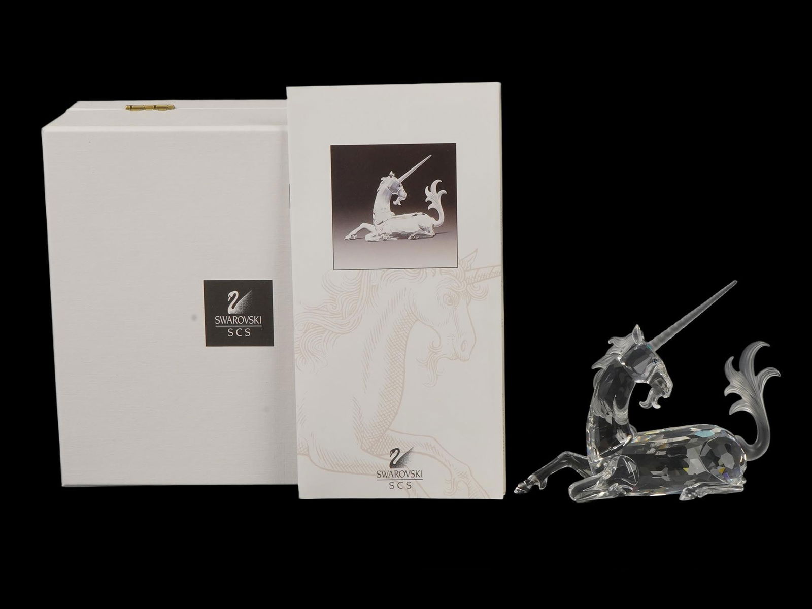SWAROVSKI CRYSTAL ANNUAL EDITION 1996 UNICORN FIGURE (1 of 9)