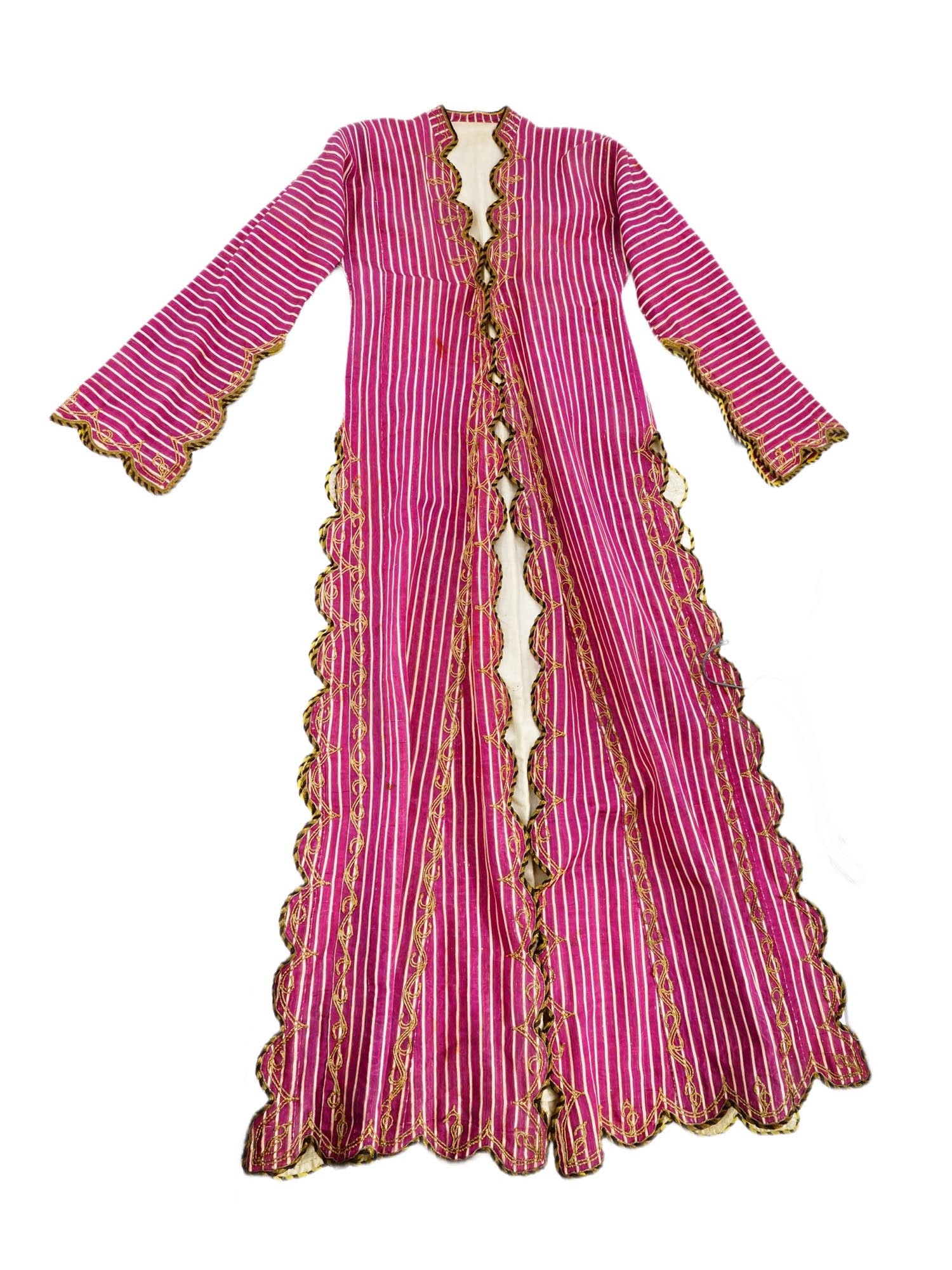 ANTIQUE OTTOMAN EMPIRE WOMENS SILK ROBE DRESS (1 of 11)