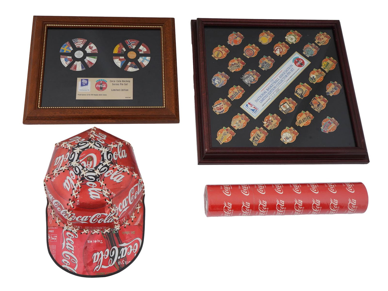 COCA COLA COLLECTIBLES: ChatGPT said: This Coca-Cola Collectibles lot is a unique and exciting mix of vintage charm and limited-edition treasures, perfect for fans of the iconic brand. Included is a one-of-a-kind, custom-